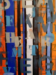 Expression in Flight - Abstract, Colorful, Painting, Contemporary, Joy, Invest