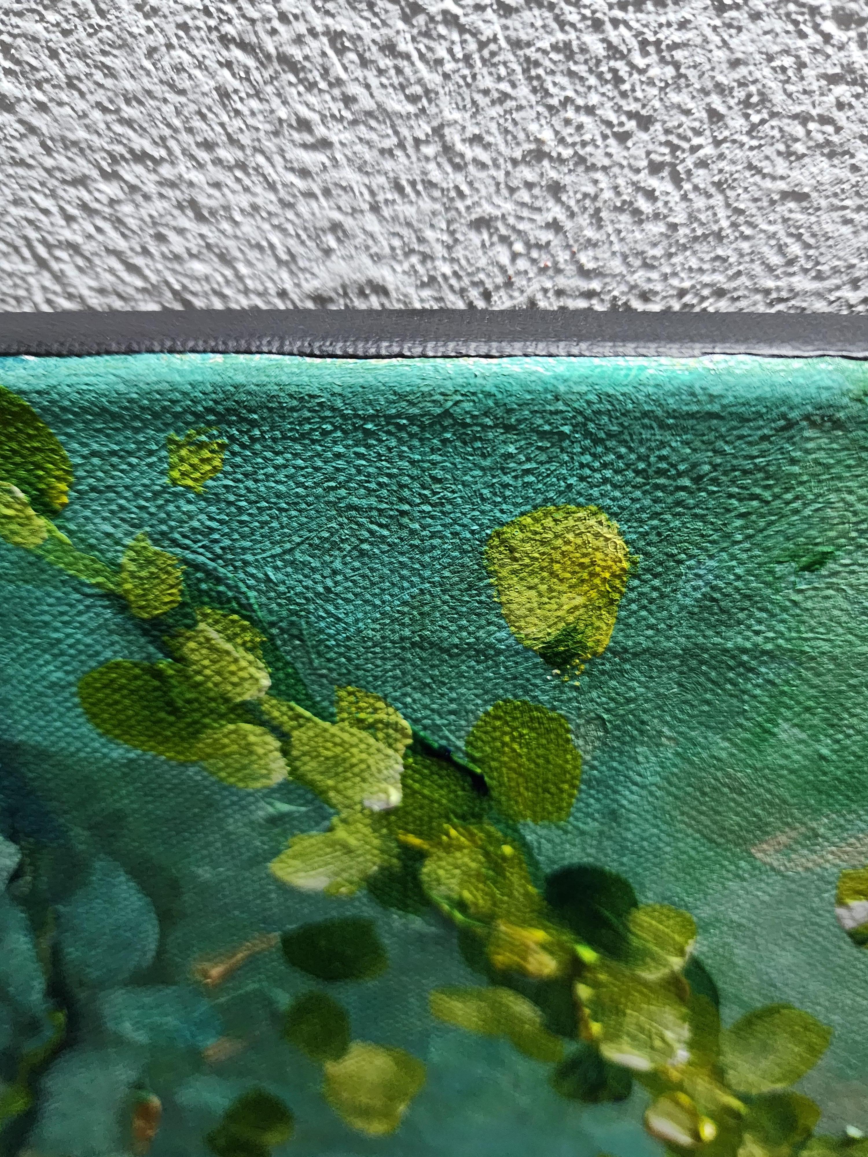 Floral abstrait Nature morte Peinture expressionniste contemporaine Investir Abondance en vente 8