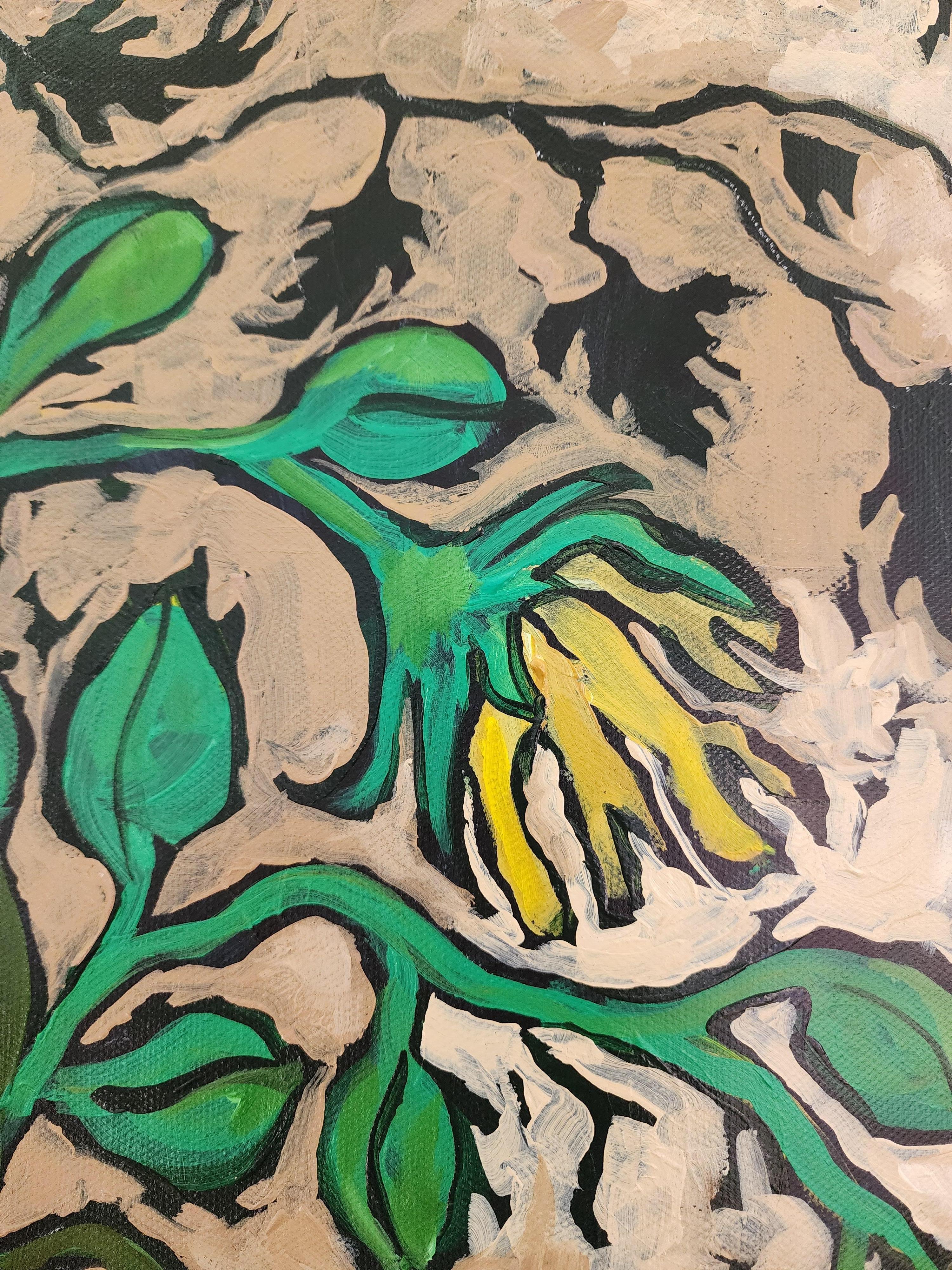 Goddess of Abundance Portrait Abstract Nature Beauty Contemporary Invest 7