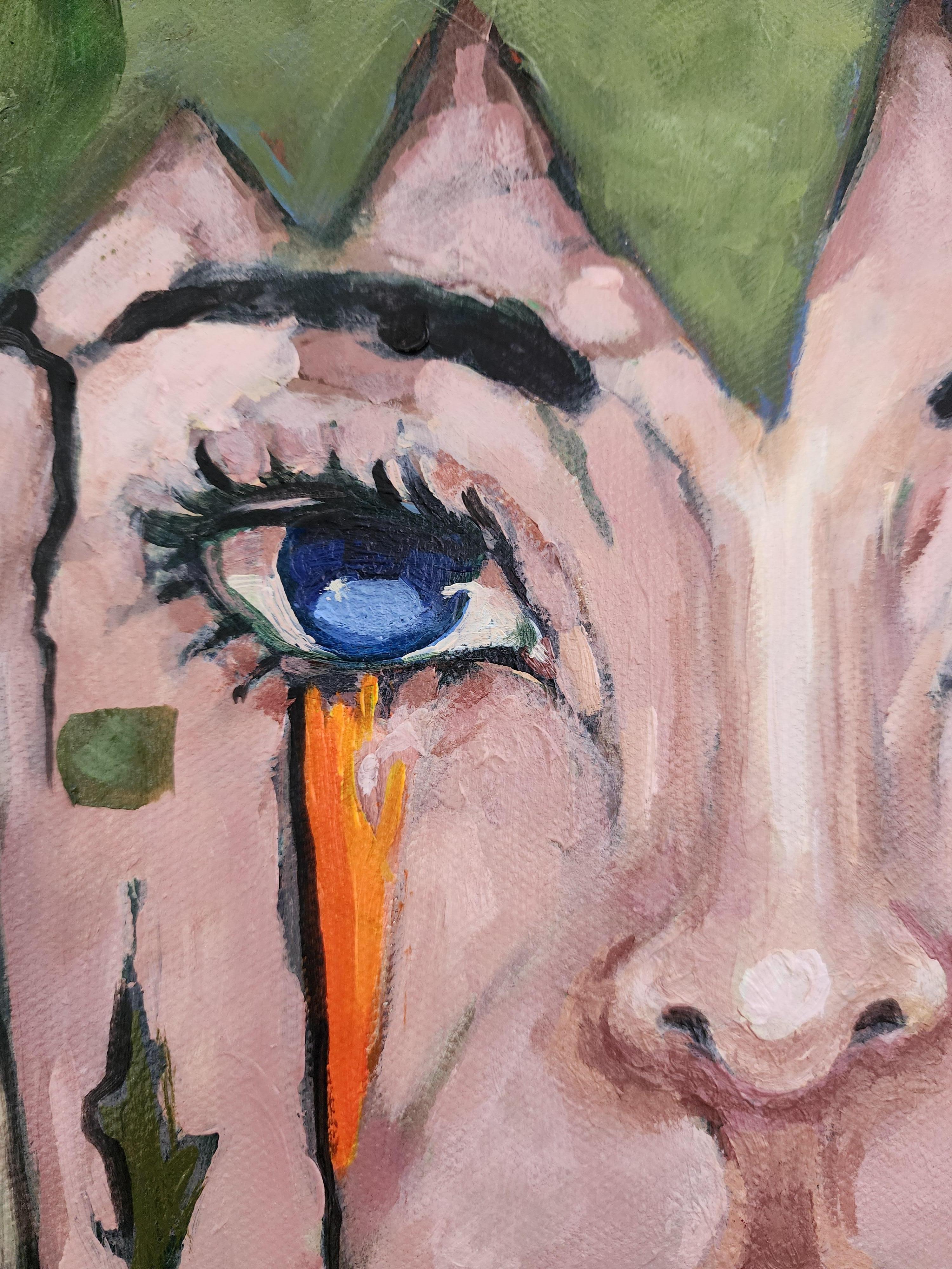 Goddess of Abundance Portrait Abstract Nature Beauty Contemporary Invest 13