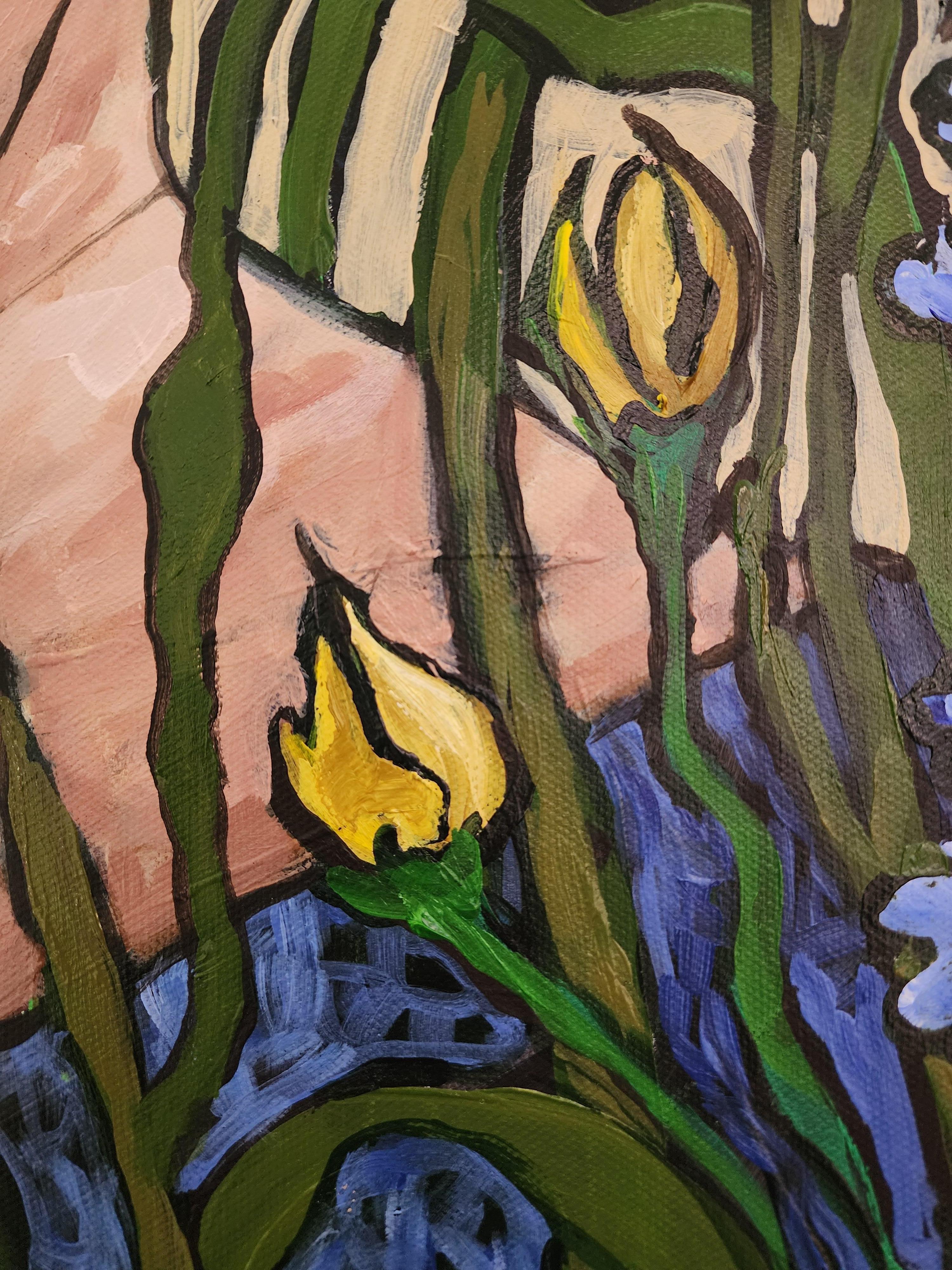 Goddess of Abundance Portrait Abstract Nature Beauty Contemporary Invest 14