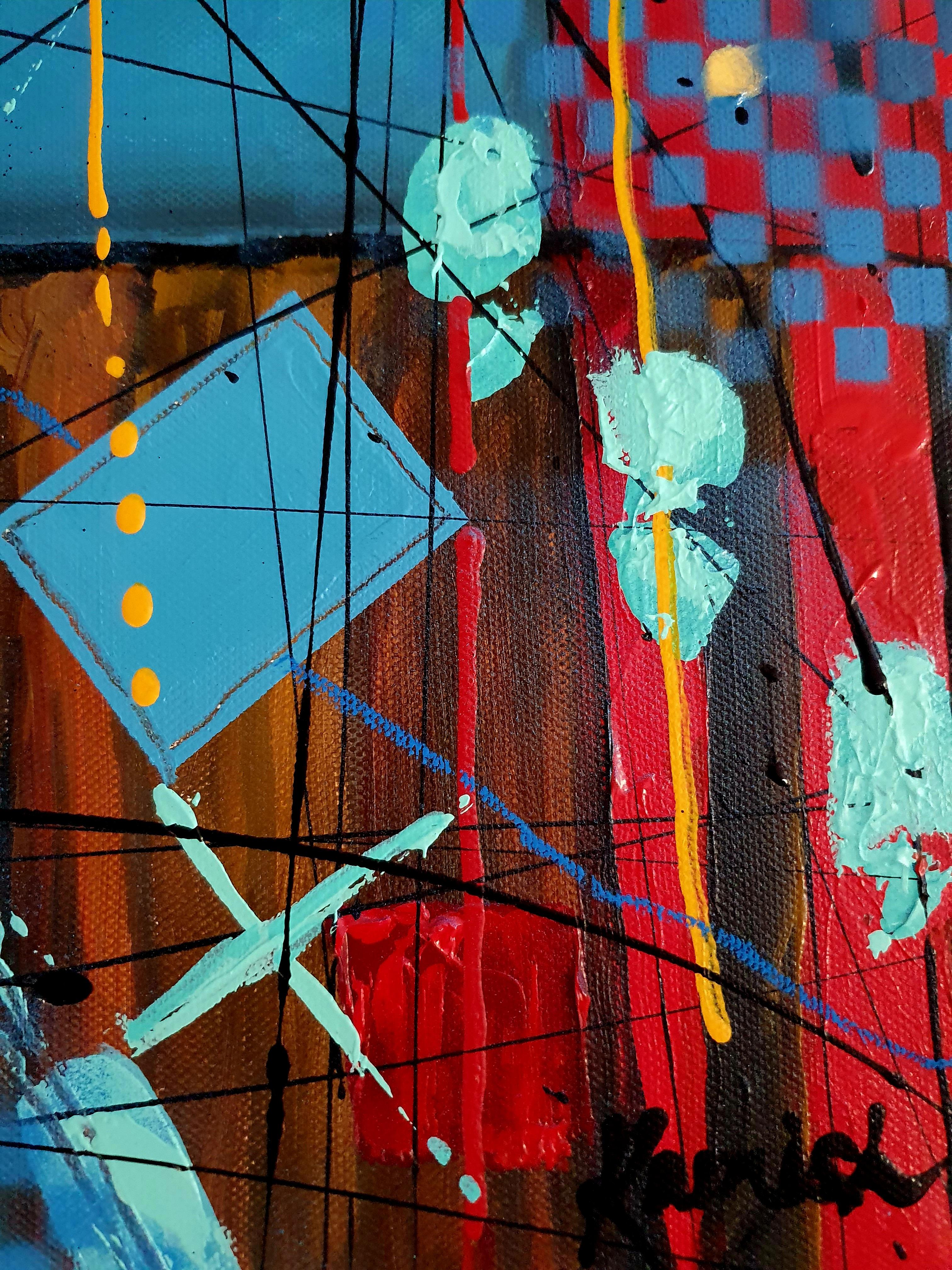 Good Company - Amicus Colorful Authentic Original Contemporary Intense Striking For Sale 2