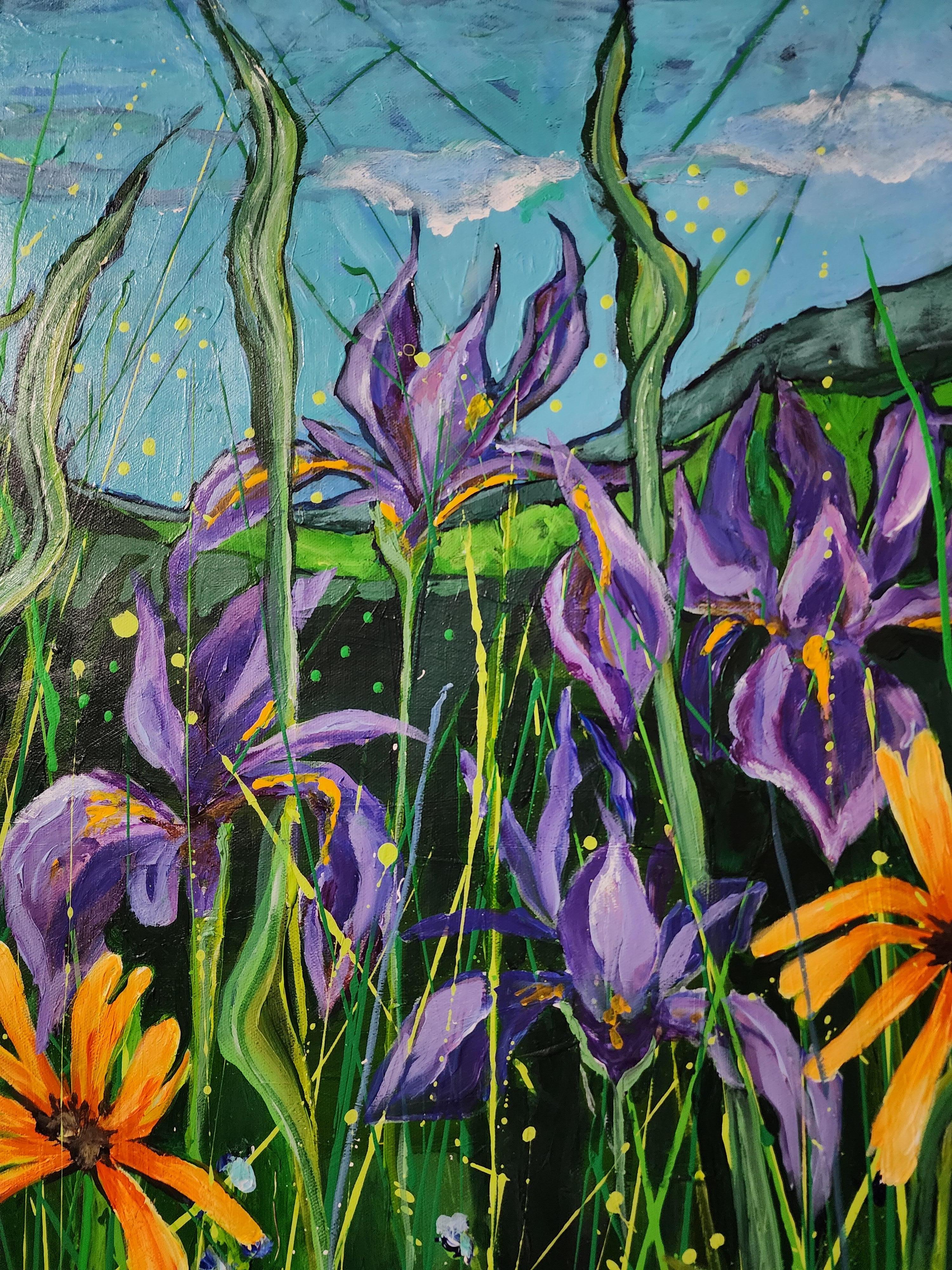 Hope - Floral Landscape Storm Extra-Large Floral Showcase Invest Meadow Flower For Sale 8