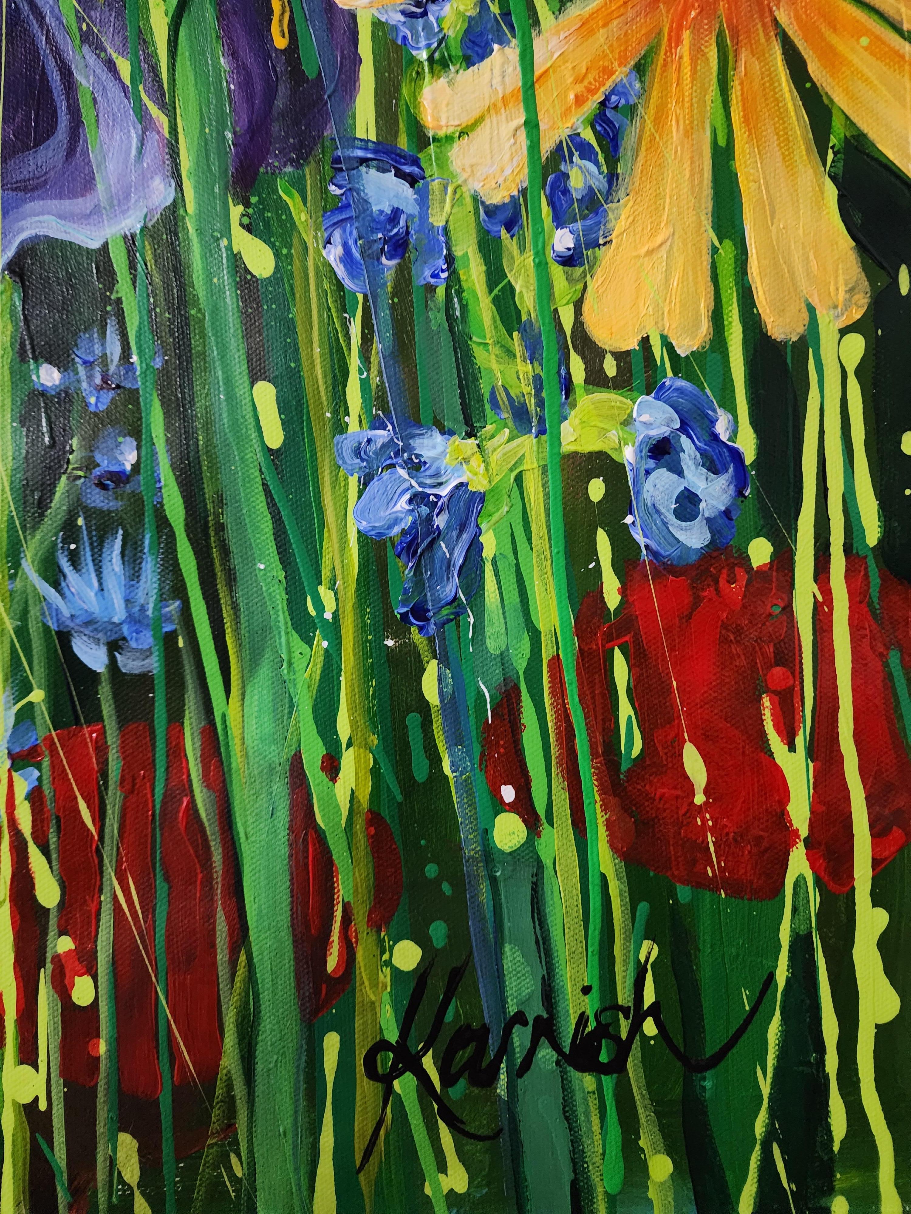 Hope - Floral Landscape Storm Extra-Large Floral Showcase Invest Meadow Flower For Sale 1