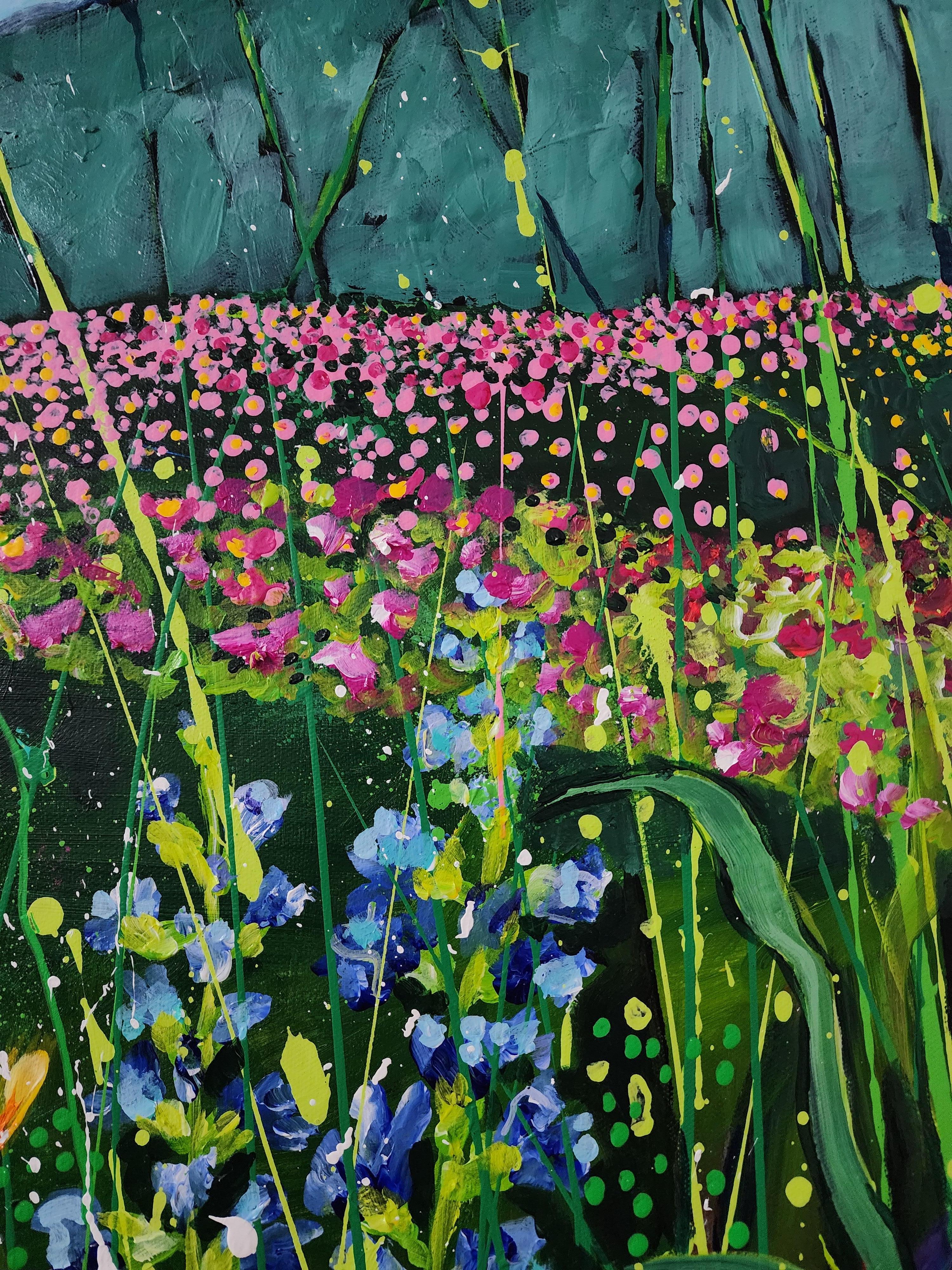 Hope - Floral Landscape Storm Extra-Large Floral Showcase Invest Meadow Flower For Sale 3