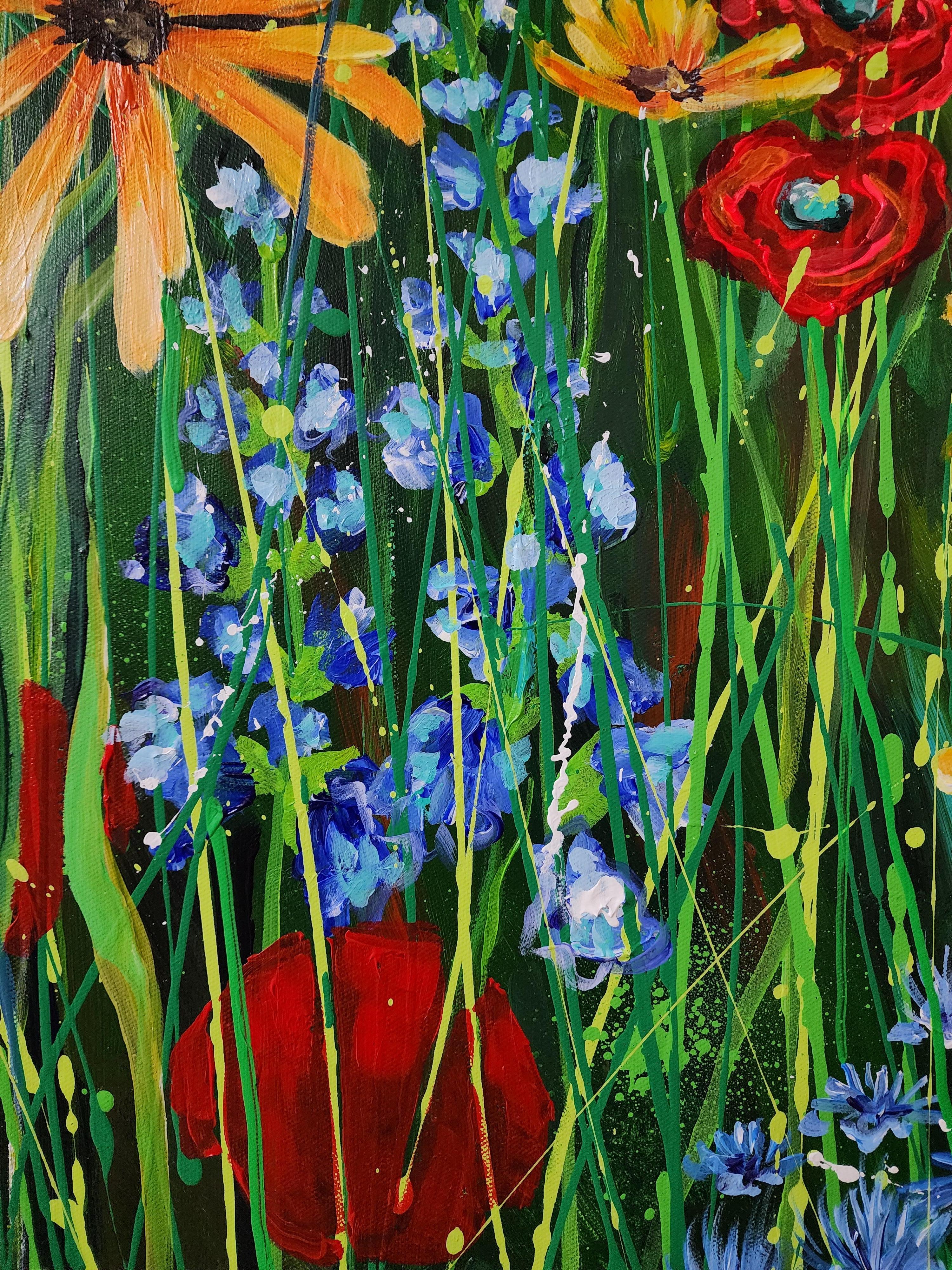 Hope - Floral Landscape Storm Extra-Large Floral Showcase Invest Meadow Flower For Sale 4