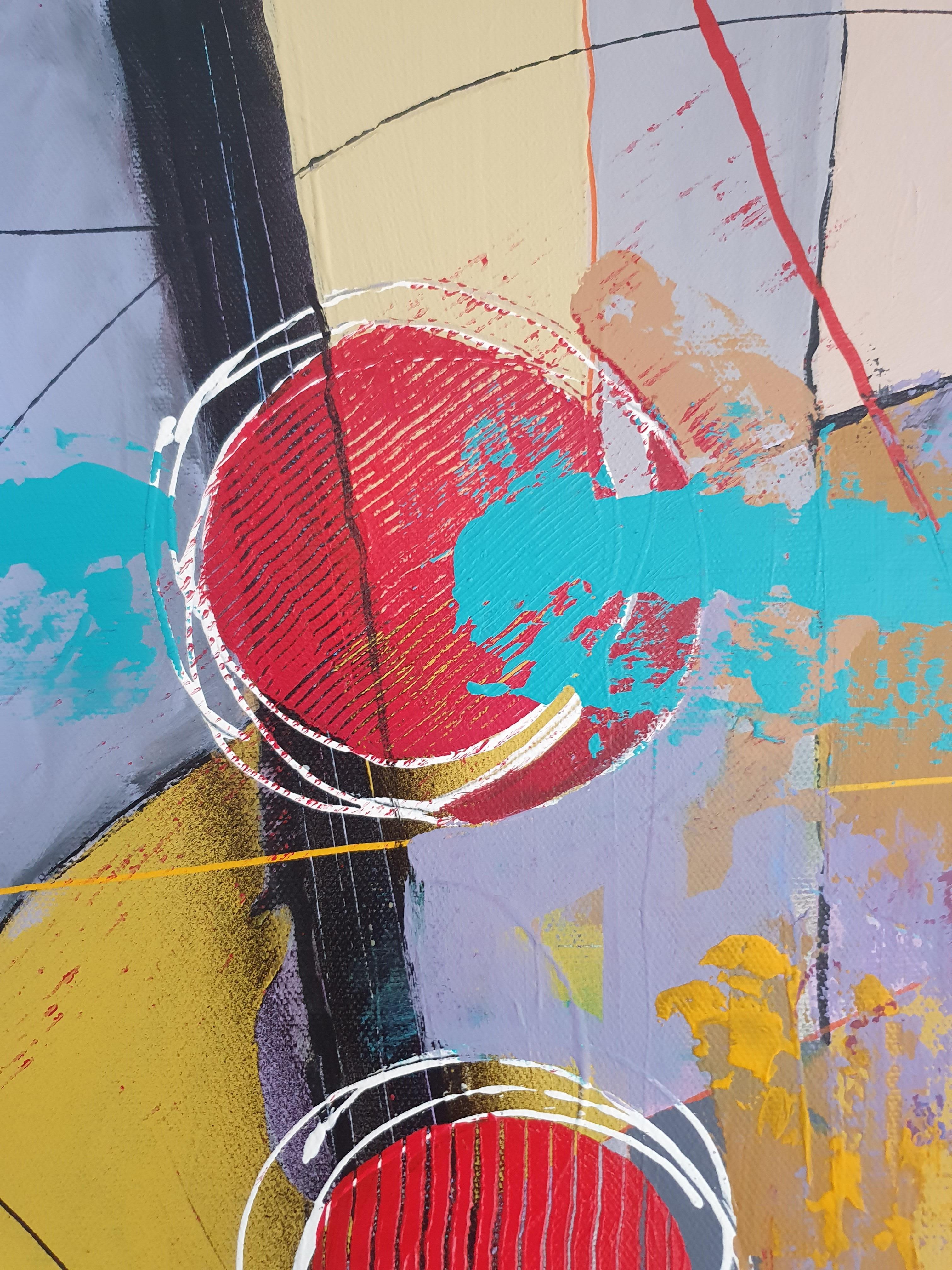 Mi Amado - Hipnotizante Amor Figurativo Abstracto Contemporáneo Invest en venta 1