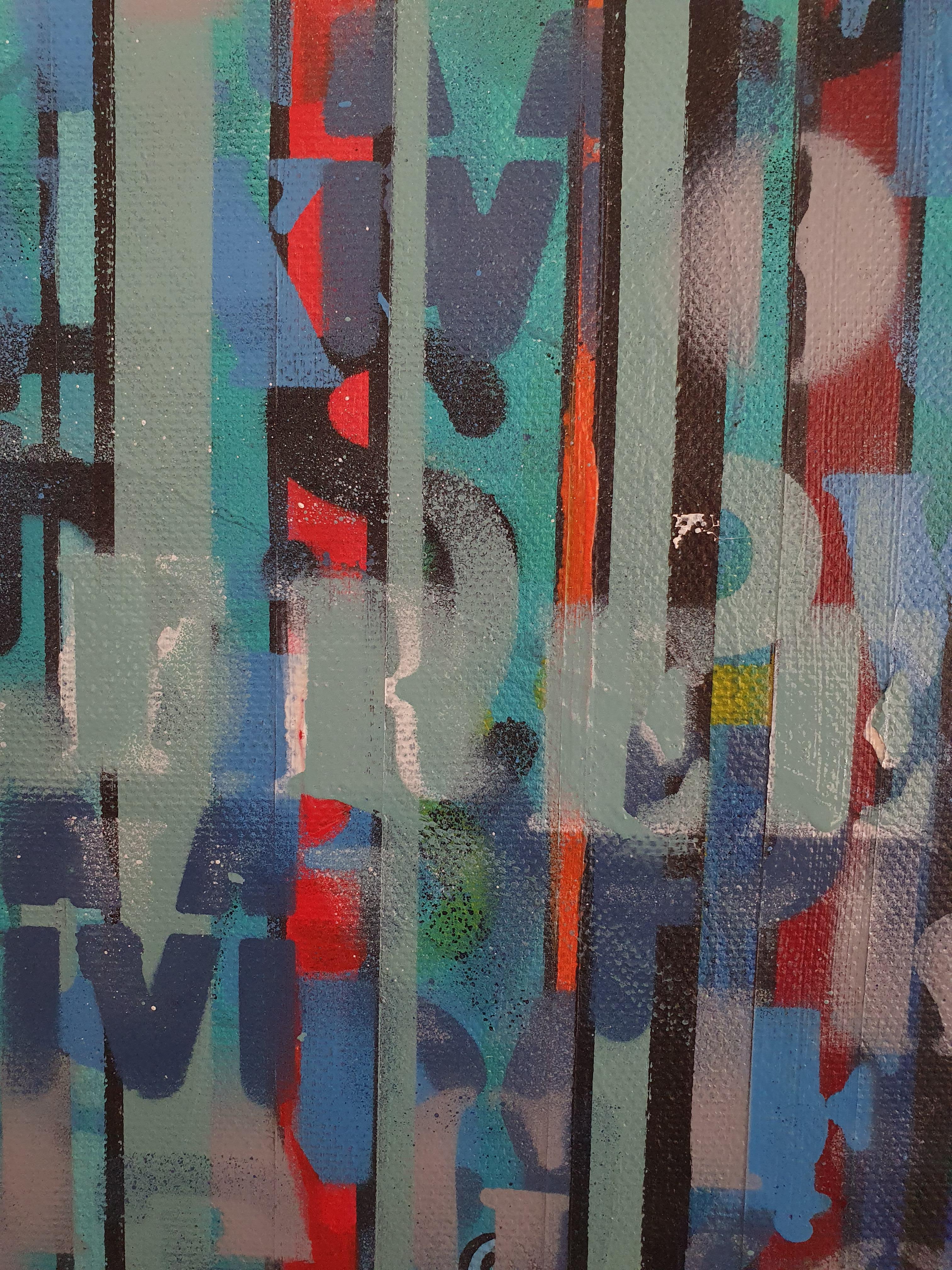 Sussurri dell'oceano - Astratto, Blu, Pittura, Contemporaneo, Gioia, Investire - Painting di Karnish Art