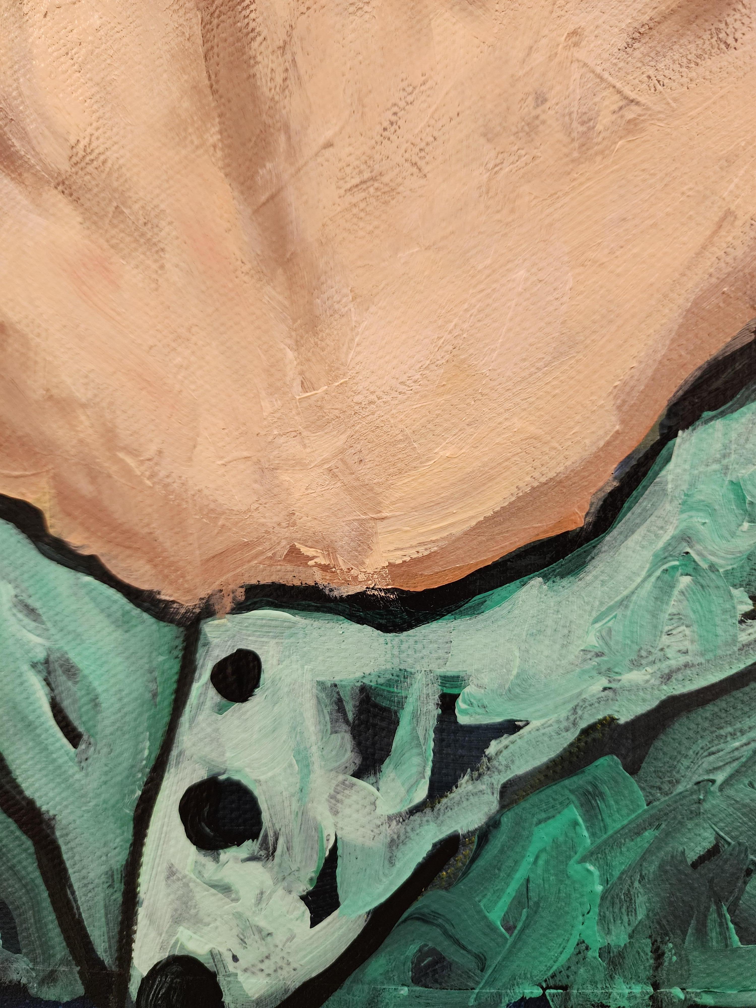 Ode à la beauté et à l'abondance Portriat Abstrait Nature Beauté Contemporain Investir en vente 7