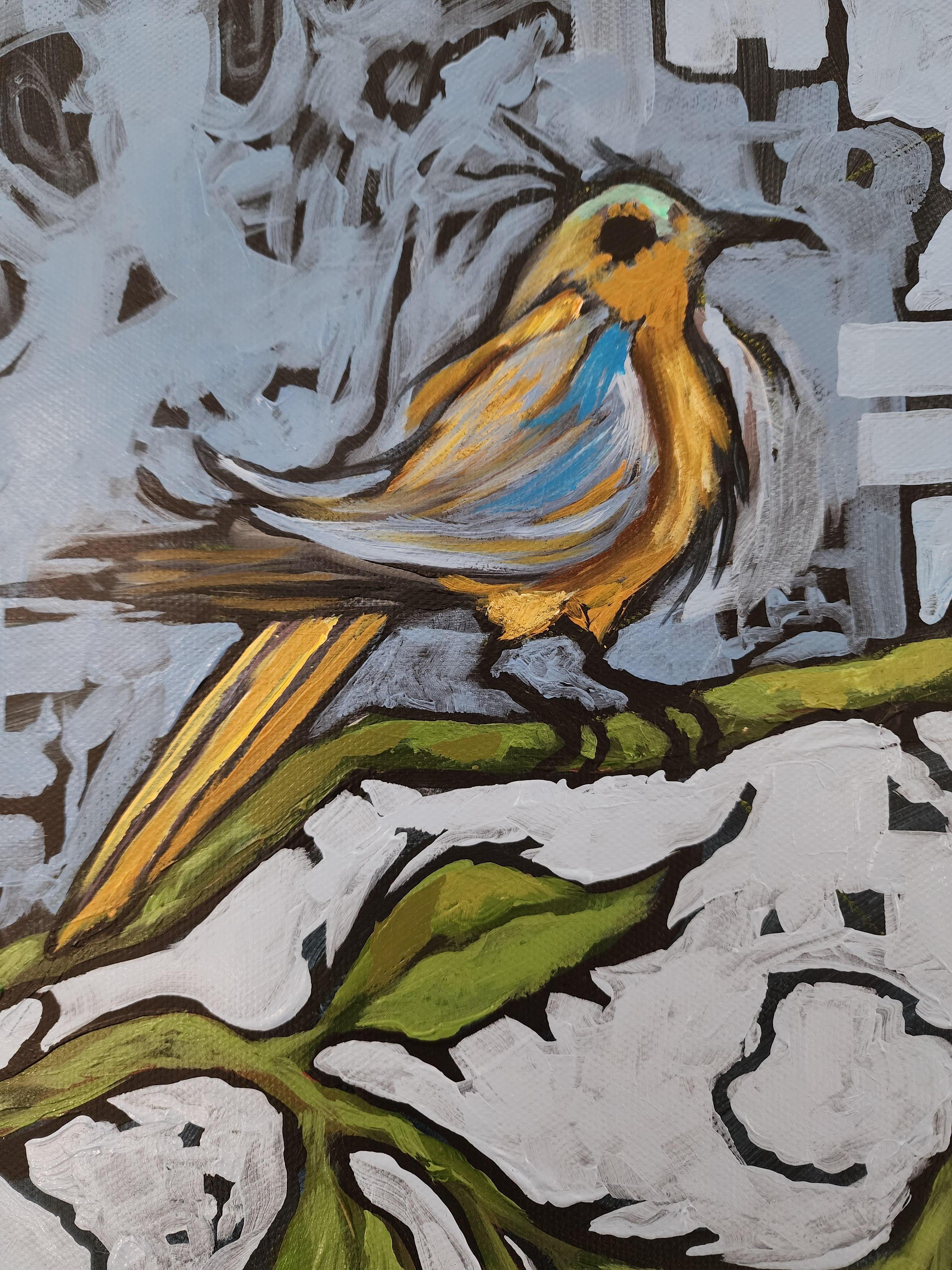 Ode à la beauté et à l'abondance Portriat Abstrait Nature Beauté Contemporain Investir en vente 4