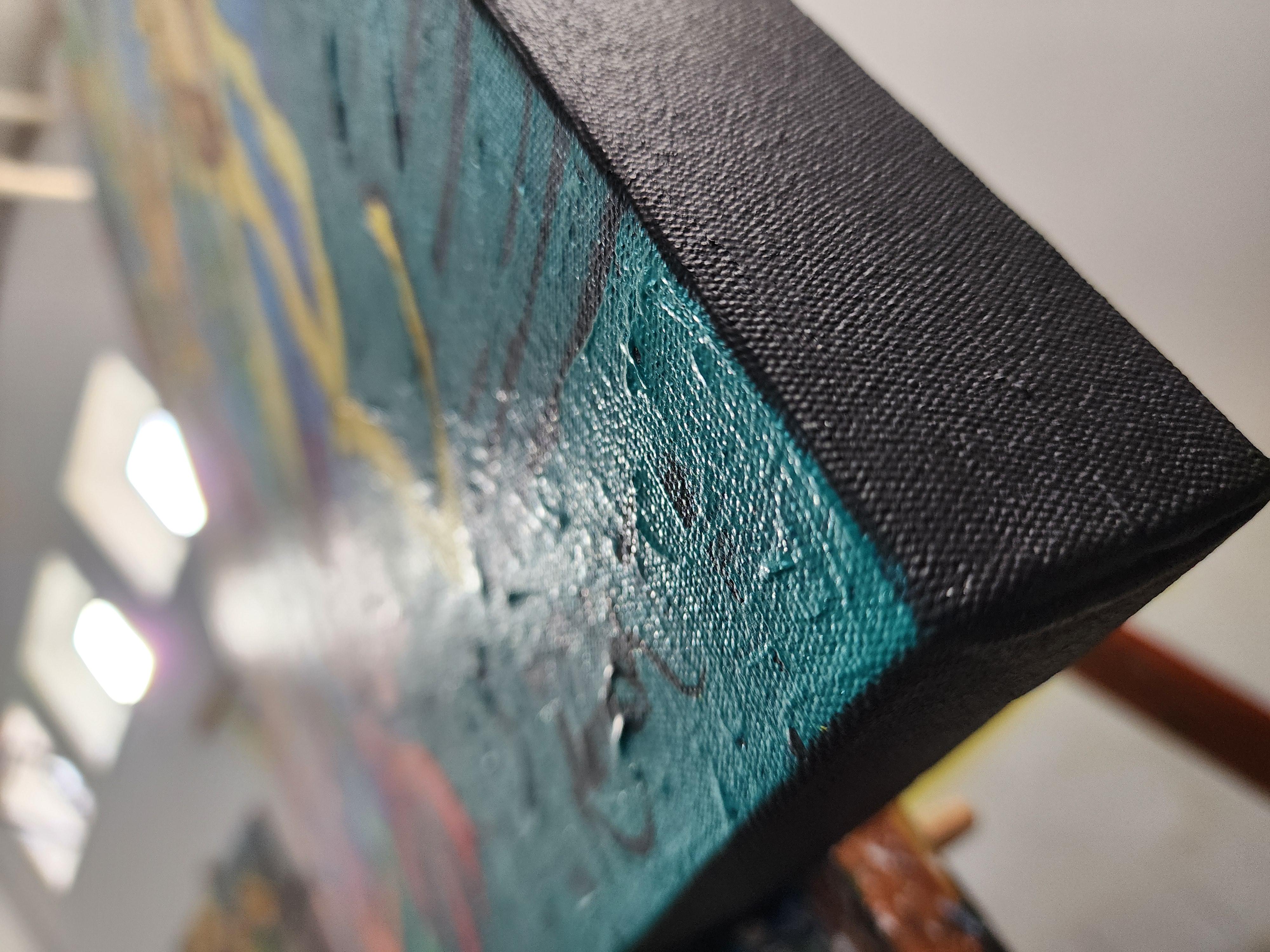 Pittura, Espressione astratta, Colorato, Speranza, Gioia, Paesaggio, Grande, Investimento - Painting Astratto di Karnish Art