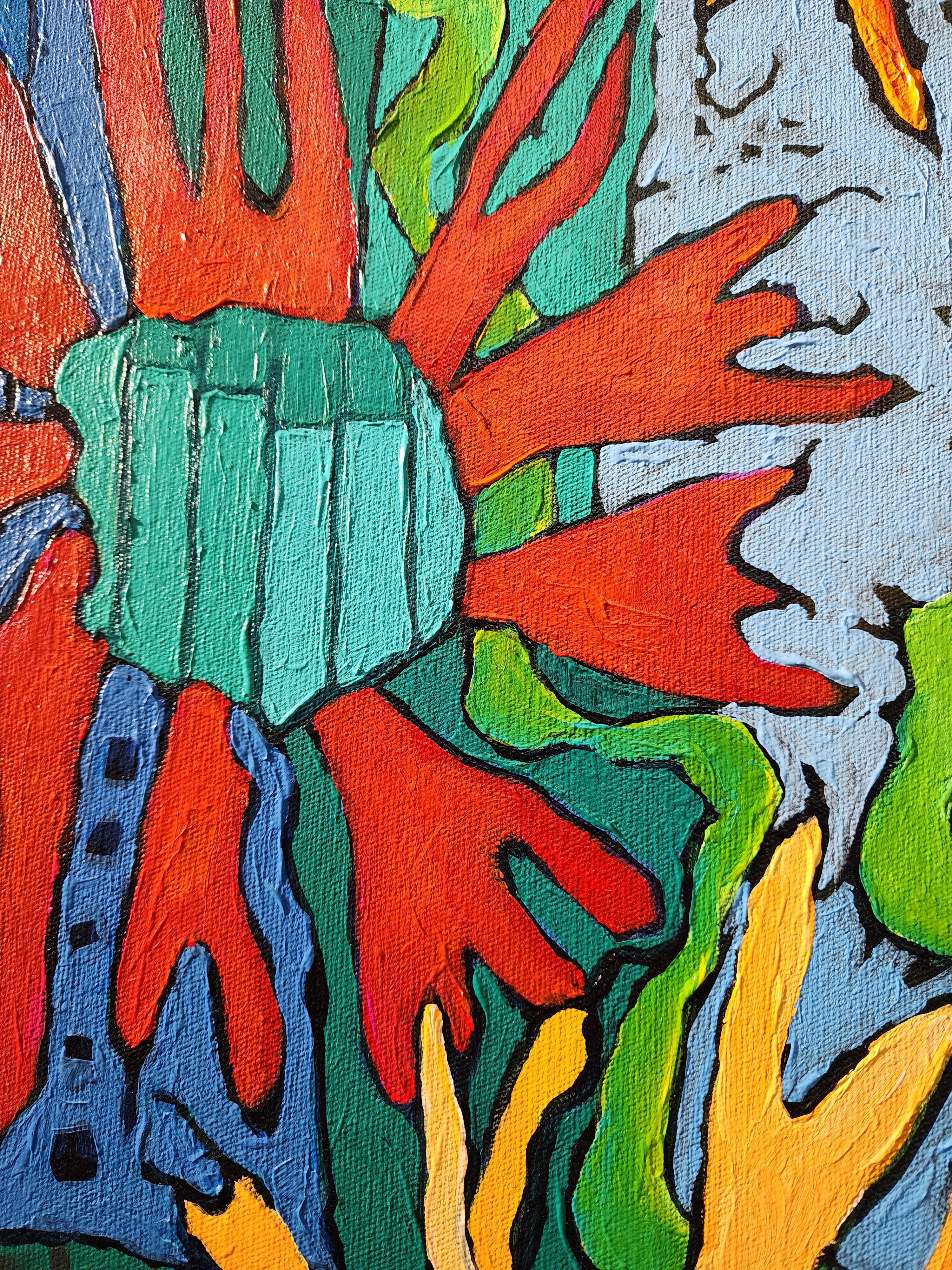 Titolo: Jolly Jamboree

Floreale, Astratto, Pittura, Speranza, Gioia, Paesaggio, Contemporaneo, Investimento, Quadro grande

Nel realizzare questo dipinto, ho  collegato alla gioia vibrante e all'abbondanza, una danza deliziosa espressa attraverso i
