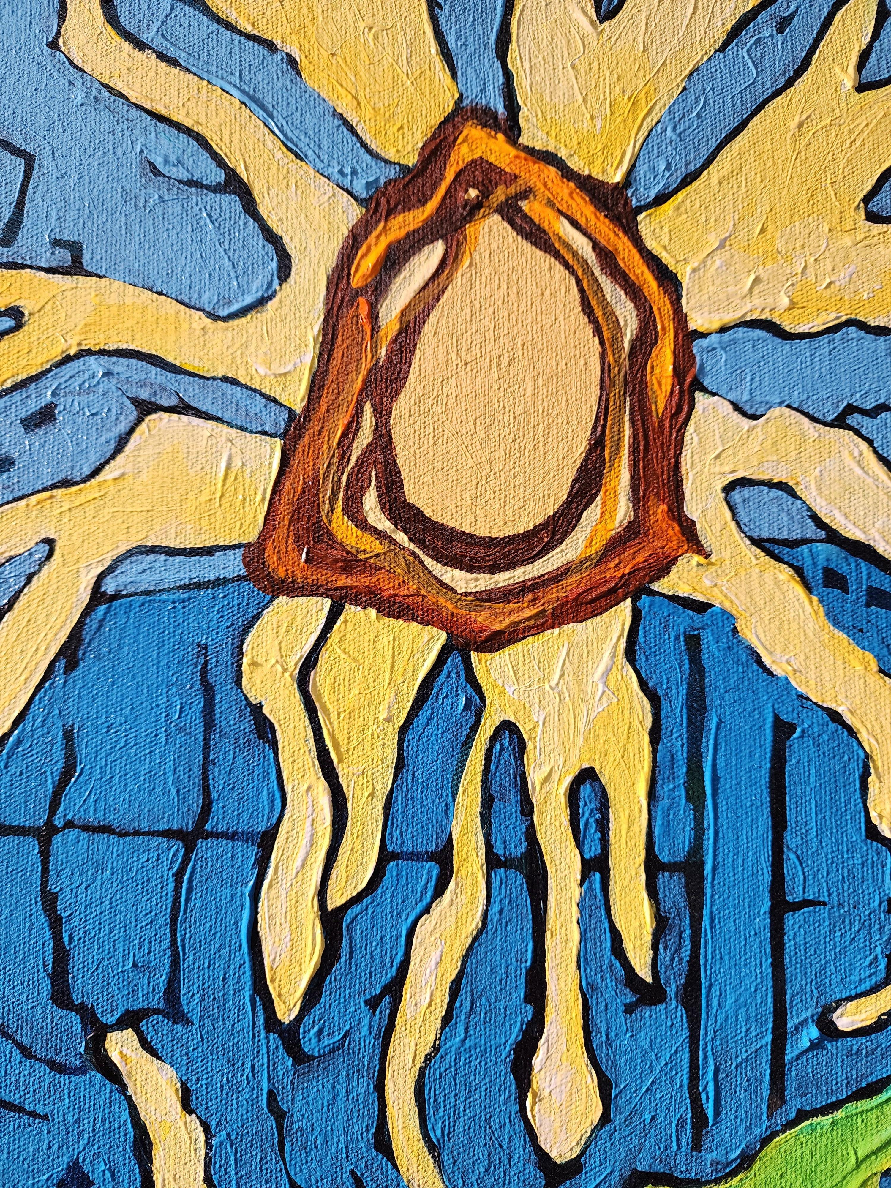 Pittura, Espressione astratta, Colorato, Speranza, Gioia, Paesaggio, Grande, Investimento in vendita 1