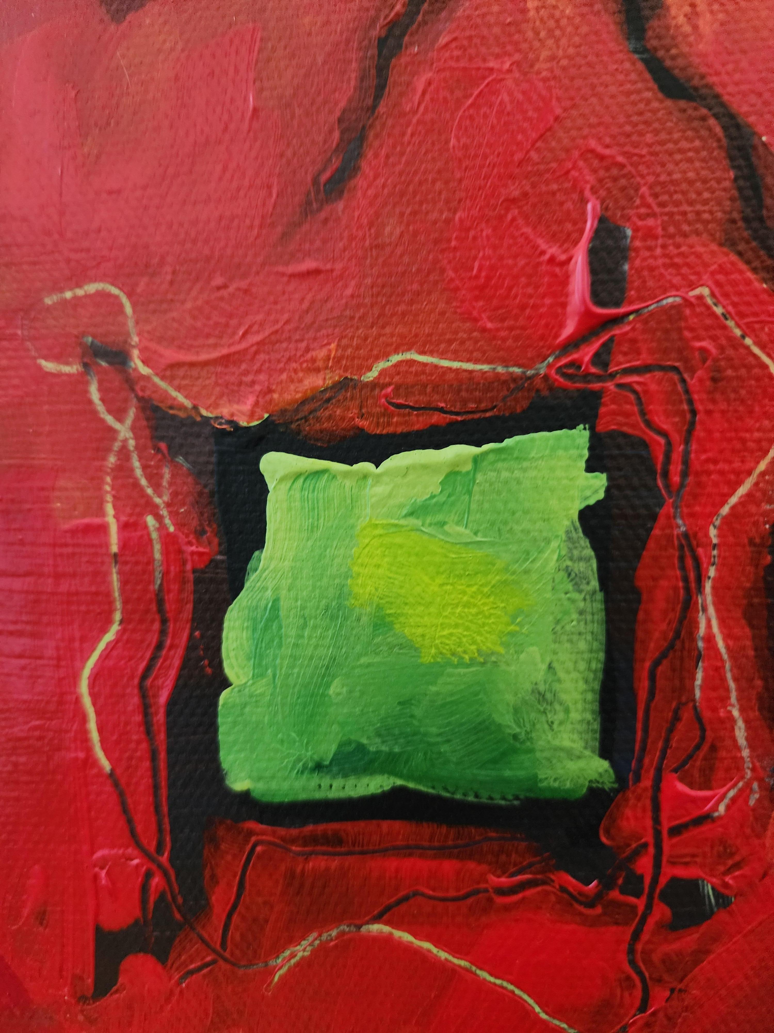 Painting Abstract Large Figurative Nature Rhino Africa Bold Showstopper Invest For Sale 10
