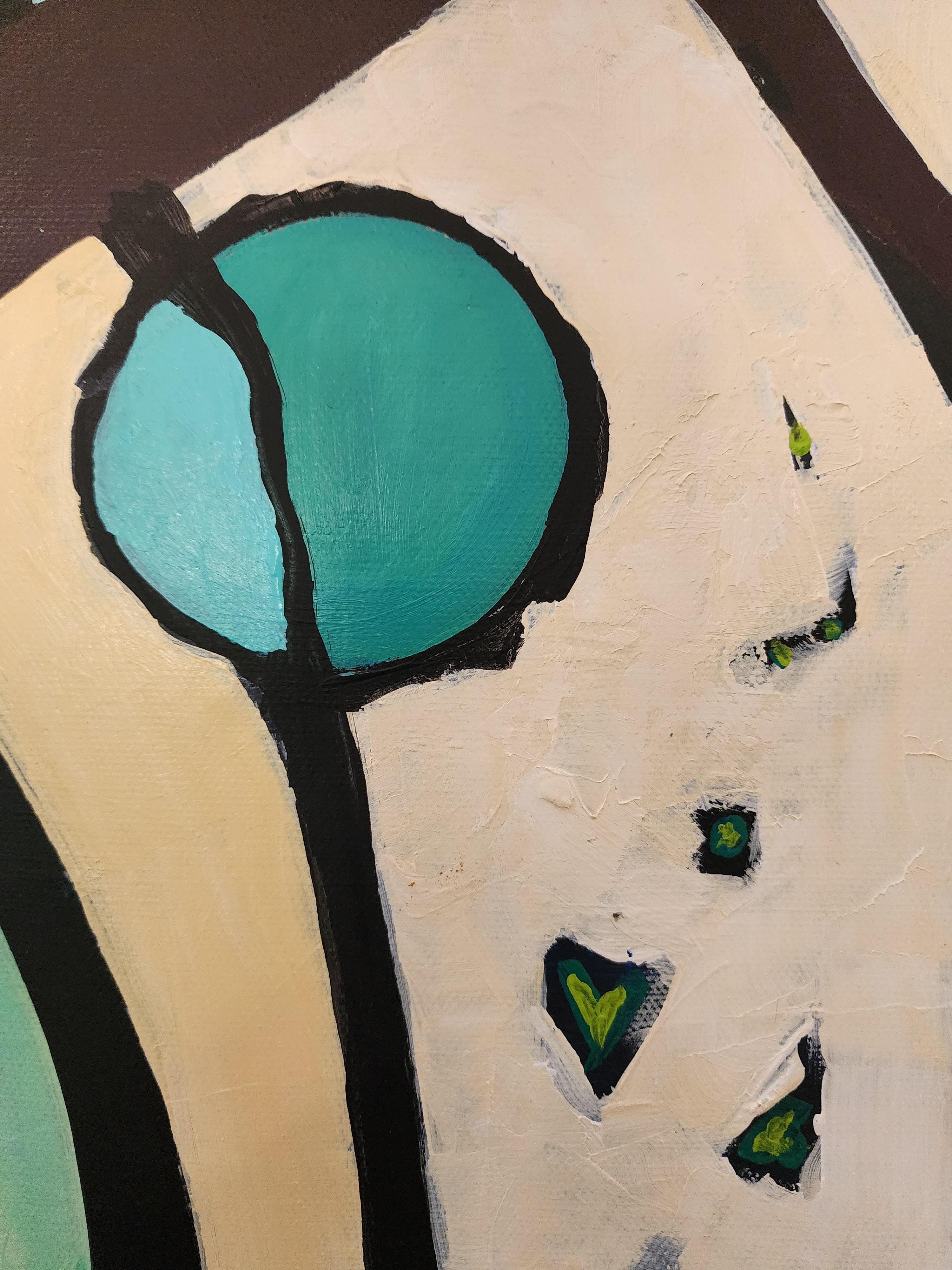 Painting Abstract Large Figurative Nature Rhino Africa Bold Showstopper Invest For Sale 7