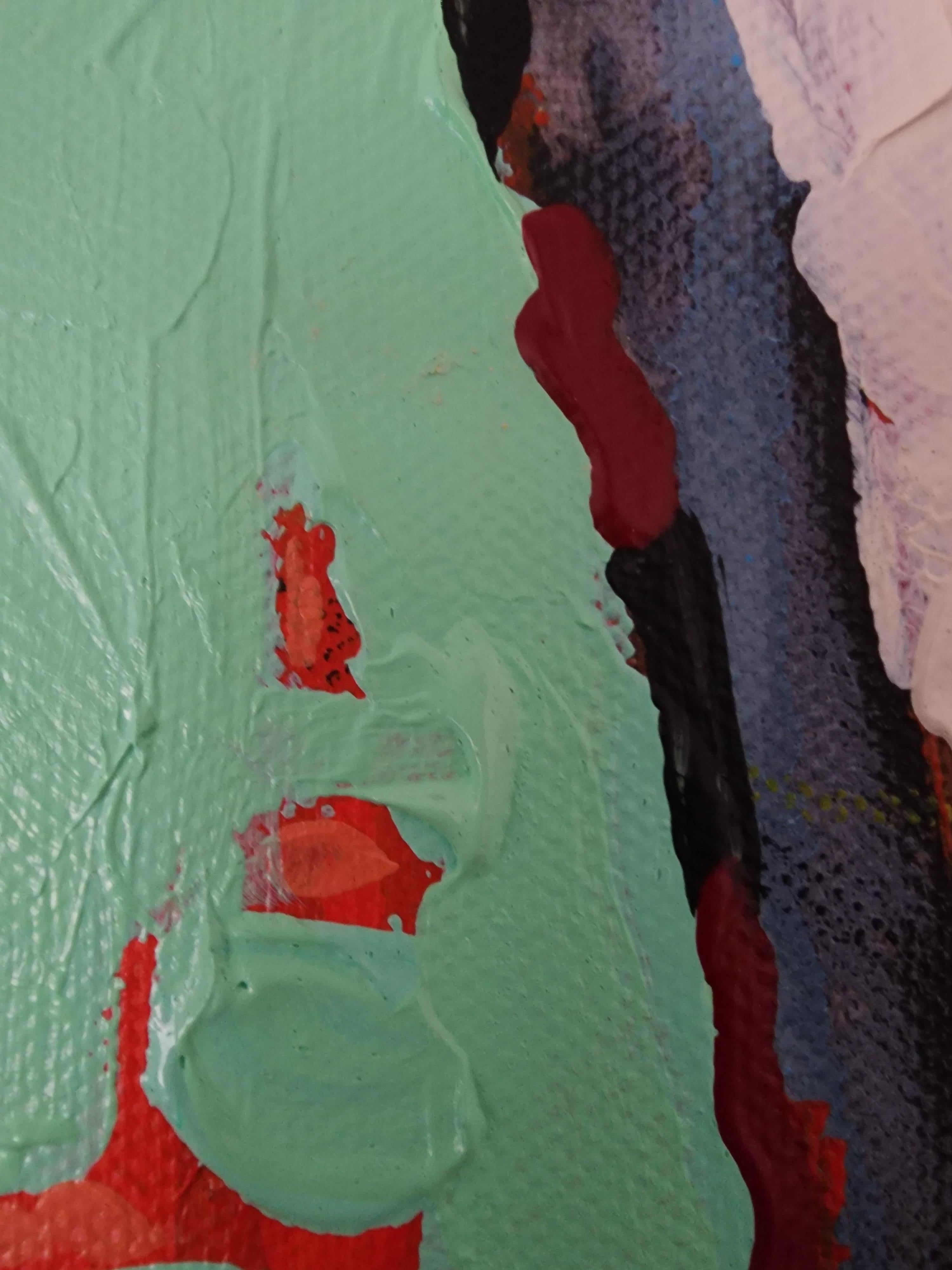 Painting Contemporary Abstract Pantone Peach Fuzz Compassion Bold Investment For Sale 12