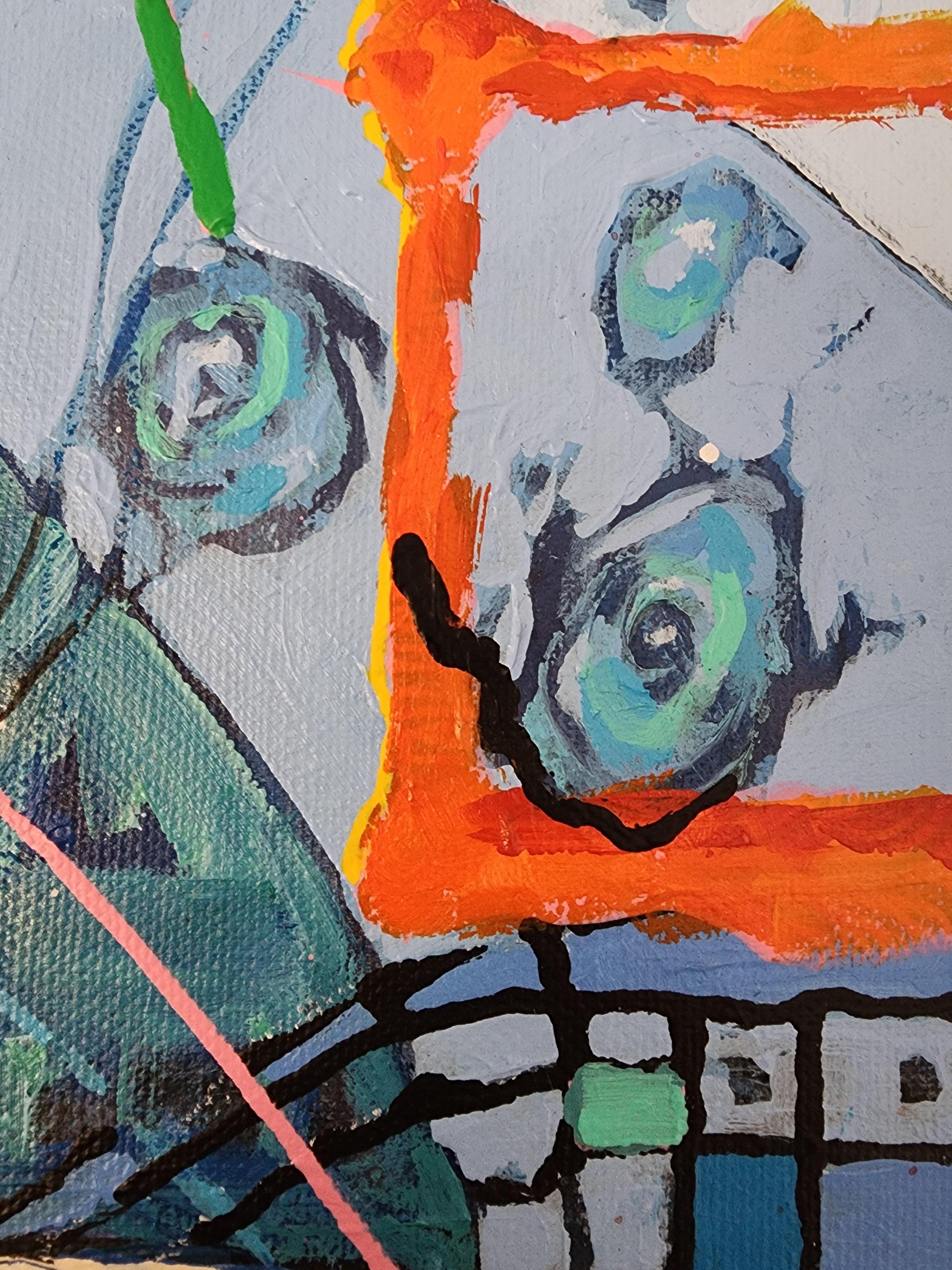 Pittura, Moderno, Astratto, Colorato, Contemporaneo, Investire, Opera d'arte, Originale in vendita 6