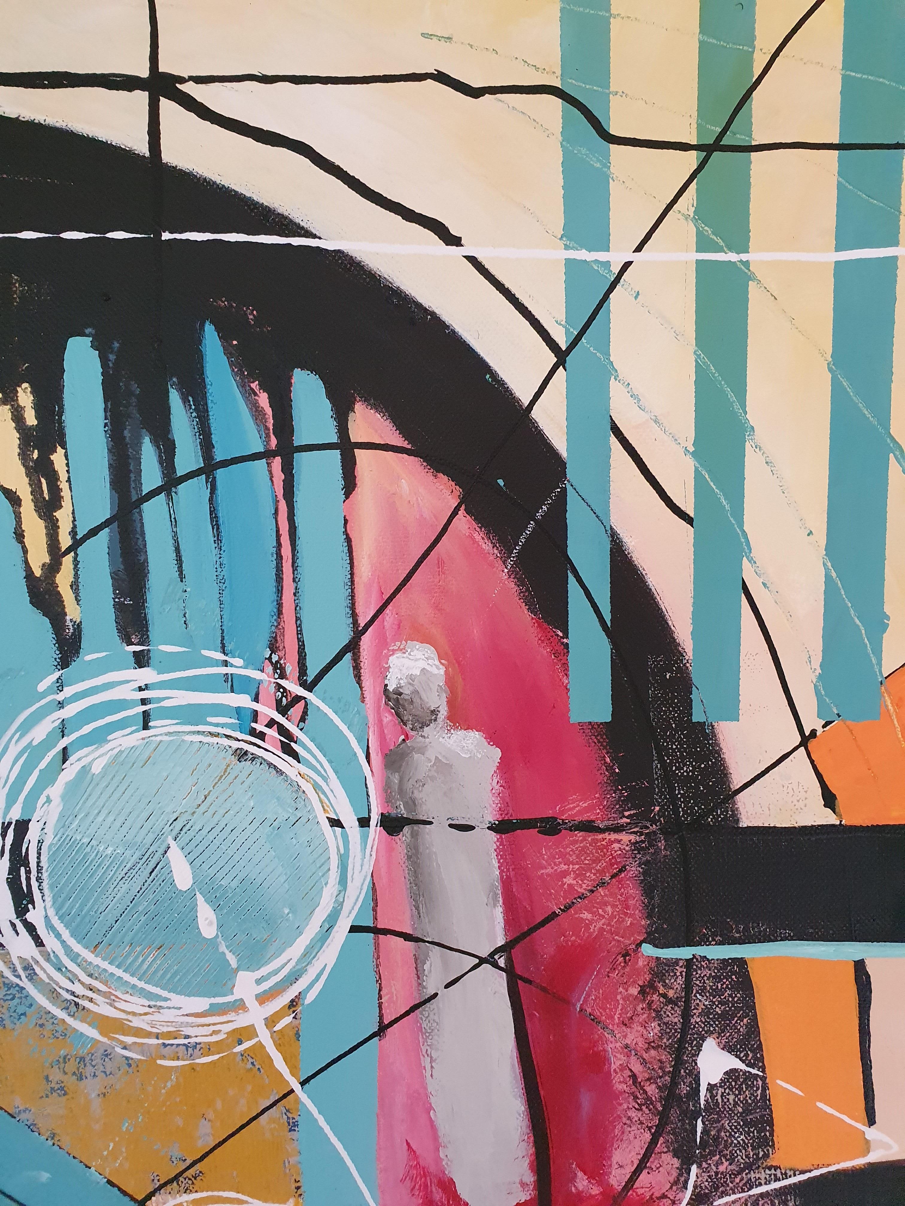 Painting, Modern, Abstract, Colorful, Contemporary, Invest, Artwork, Original For Sale 7