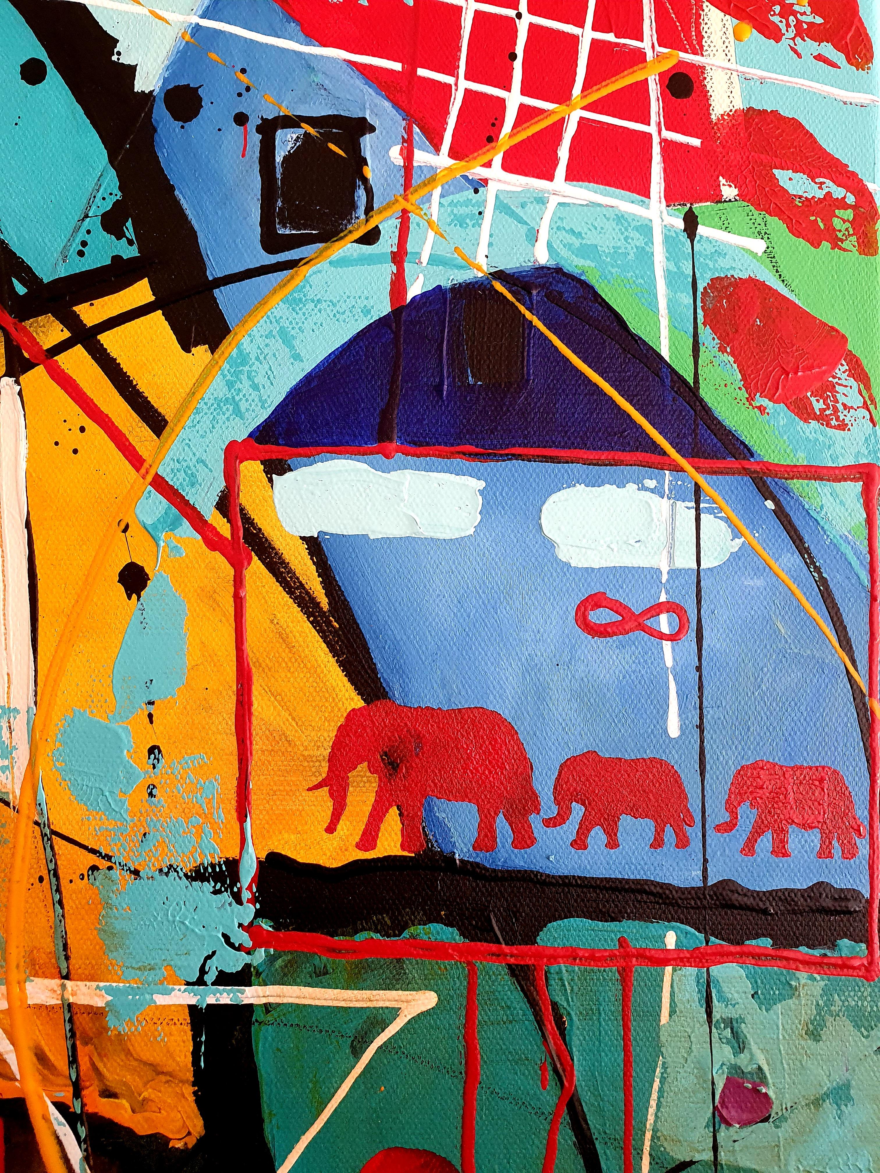 Painting, Modern, Abstract, Colorful, Contemporary, Invest, Artwork, Original For Sale 8