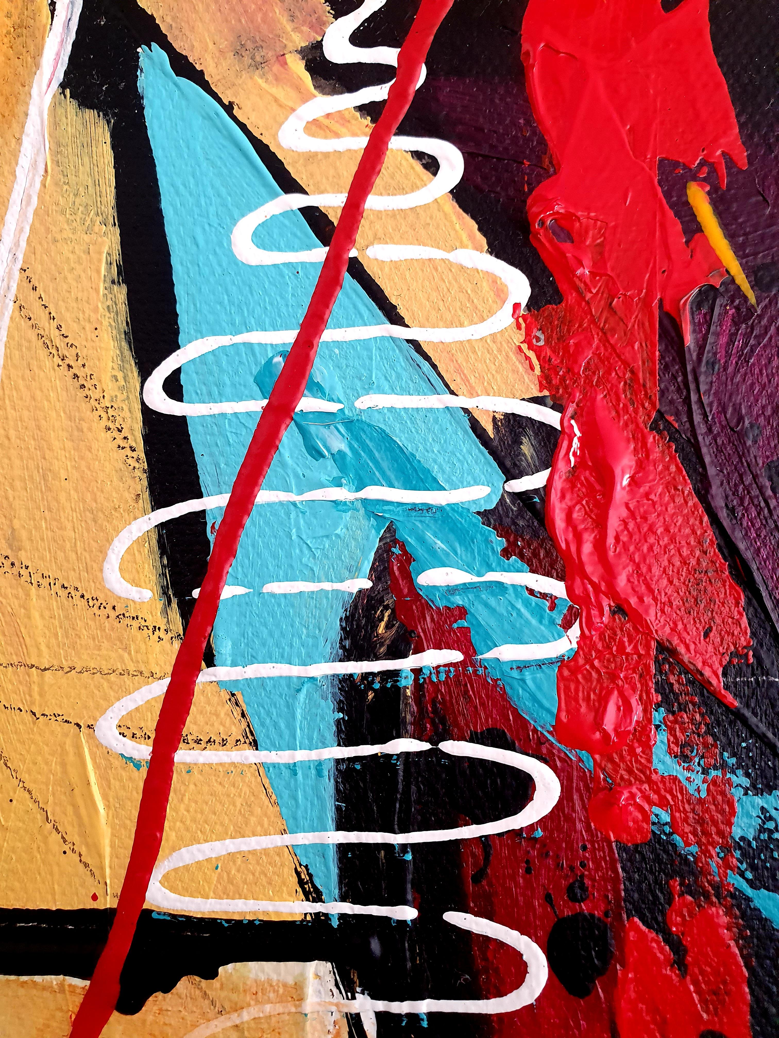 Painting, Modern, Abstract, Colorful, Contemporary, Invest, Artwork, Original For Sale 10