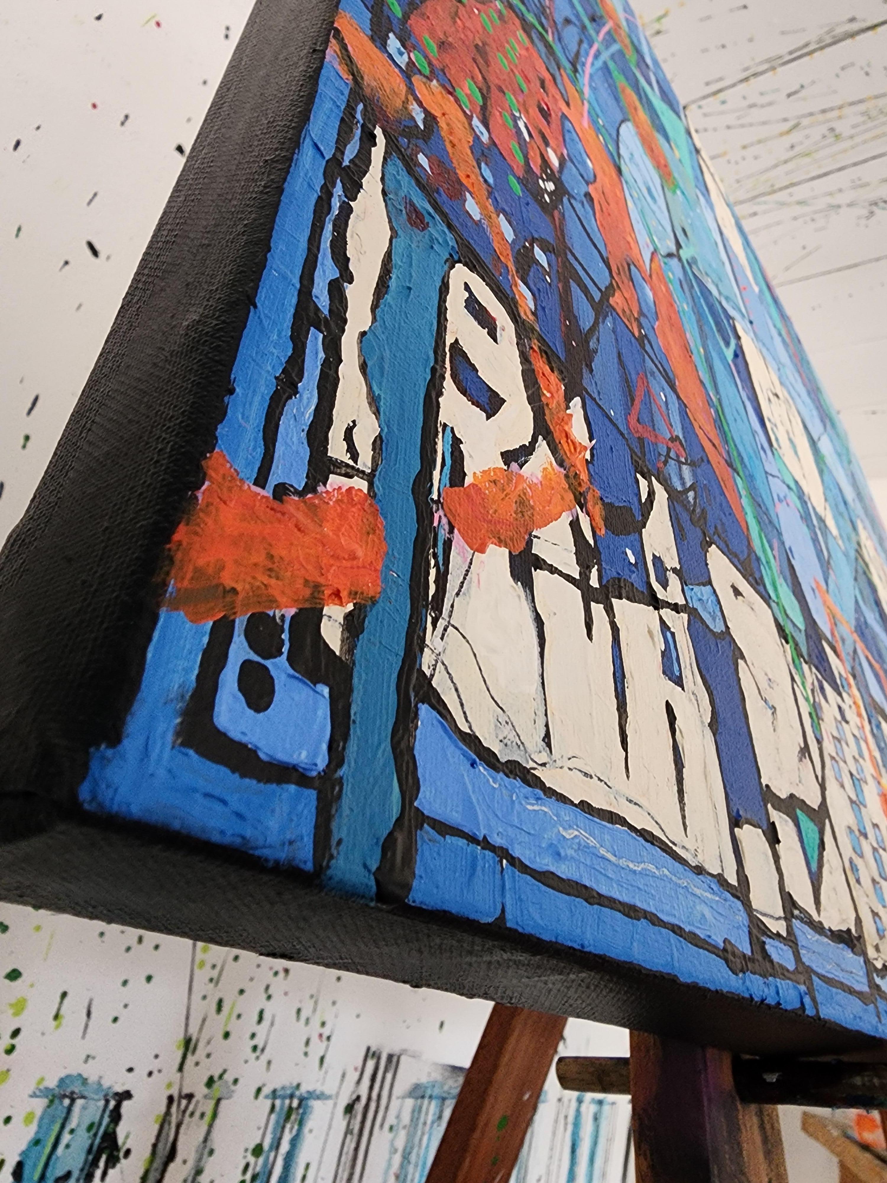 Pittura, Moderno, Astratto, Colorato, Contemporaneo, Investire, Opera d'arte, Originale in vendita 13