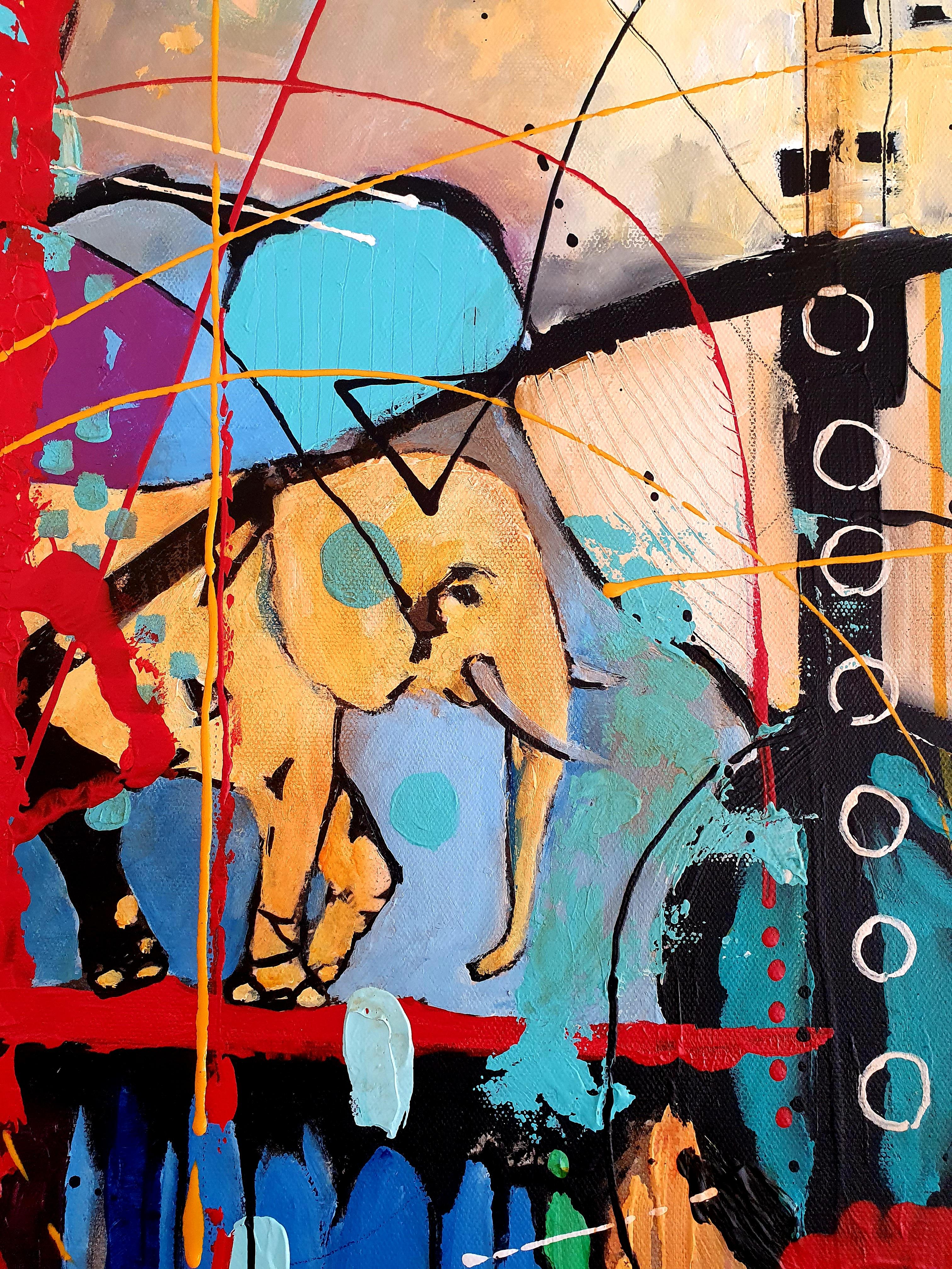 Title: The Guardians of Togetherness

Painting, Modern, Abstract, Colorful, Contemporary, Invest, Artwork, Original

The Guardians of Togetherness opens up the viewer to experience the bond, unity and love in our inherent connectedness. The work