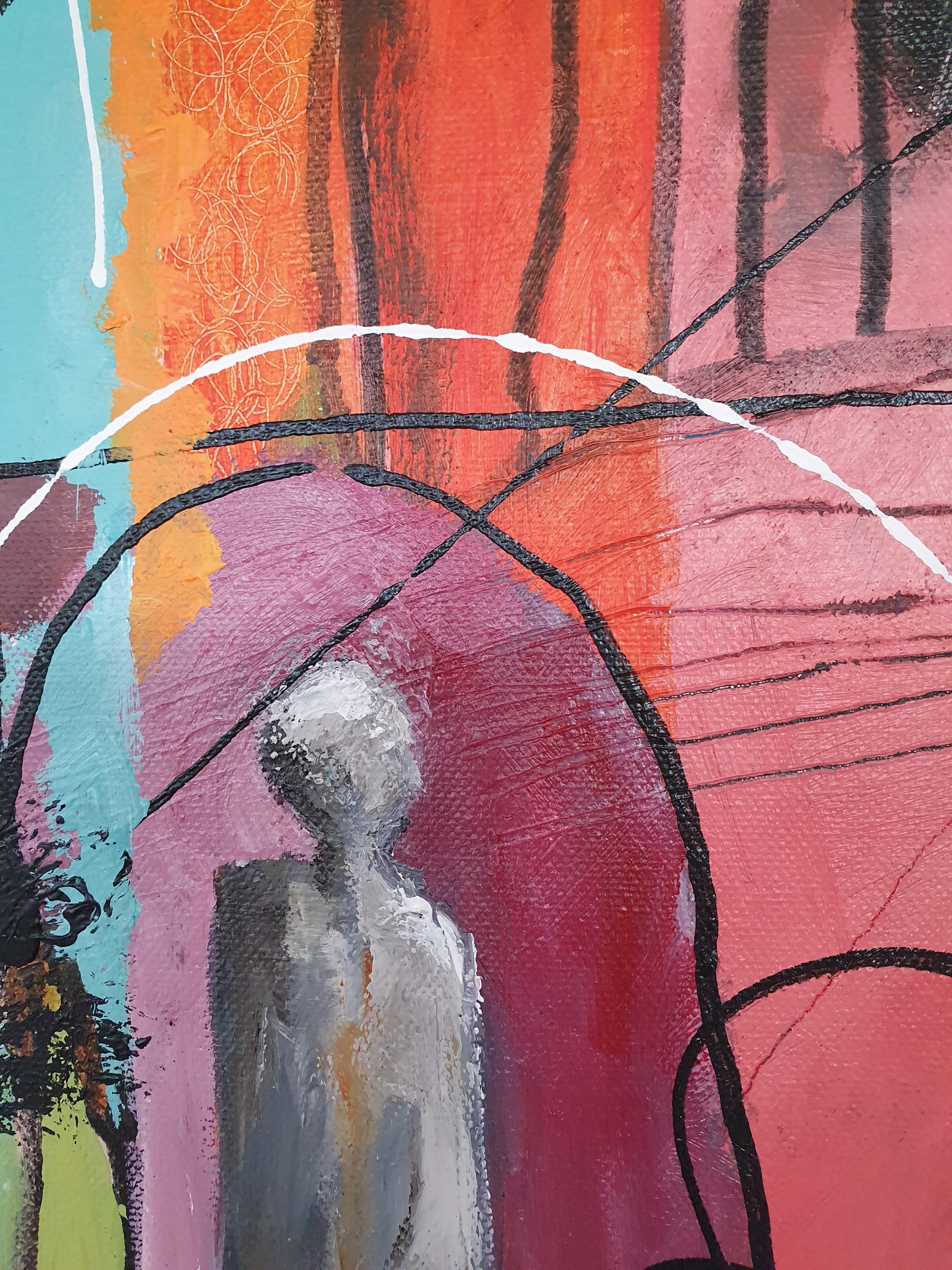 Painting, Modern, Abstract, Colorful, Contemporary, Invest, Artwork, Original For Sale 1