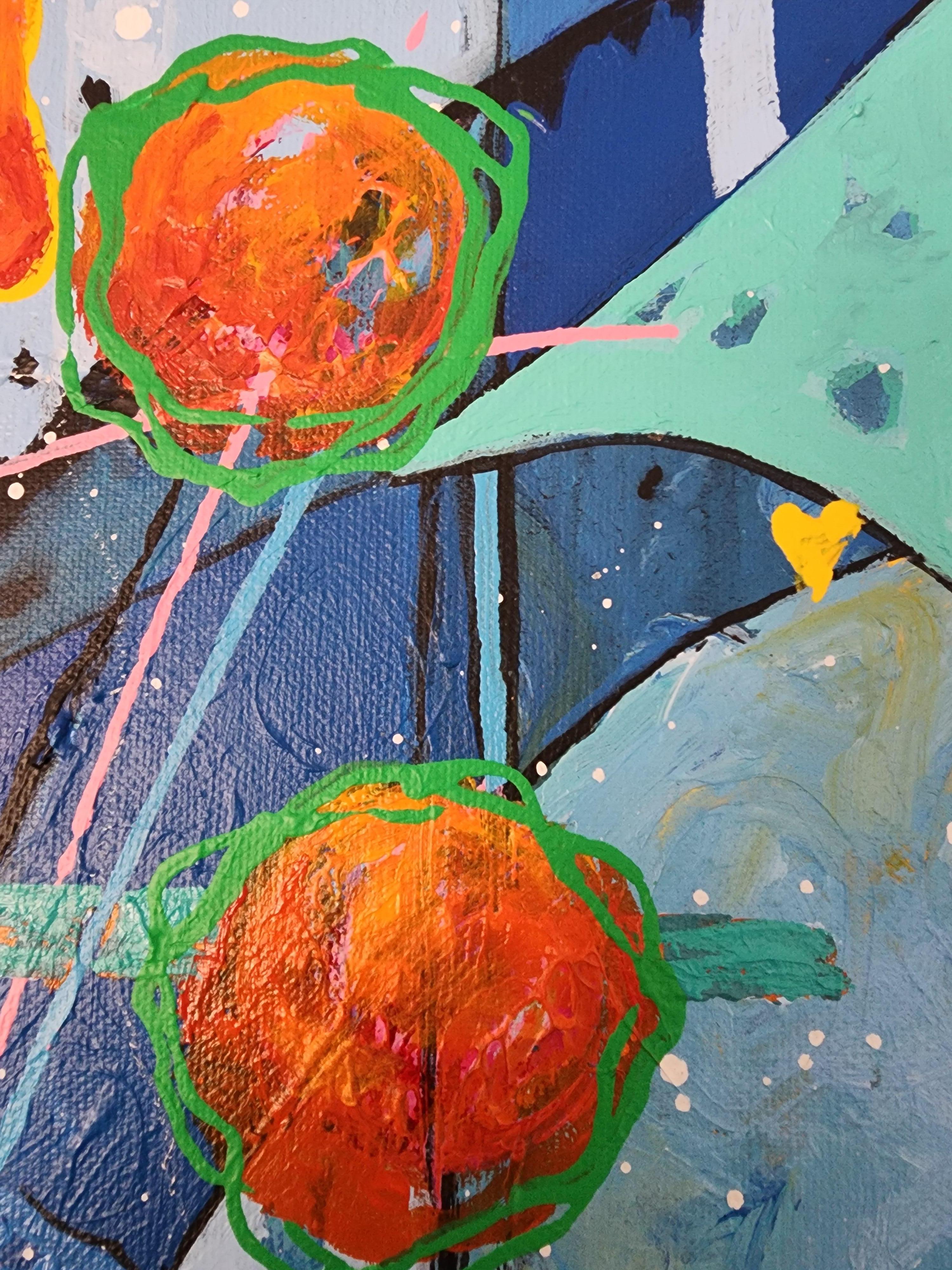 Pittura, Moderno, Astratto, Colorato, Contemporaneo, Investire, Opera d'arte, Originale in vendita 1