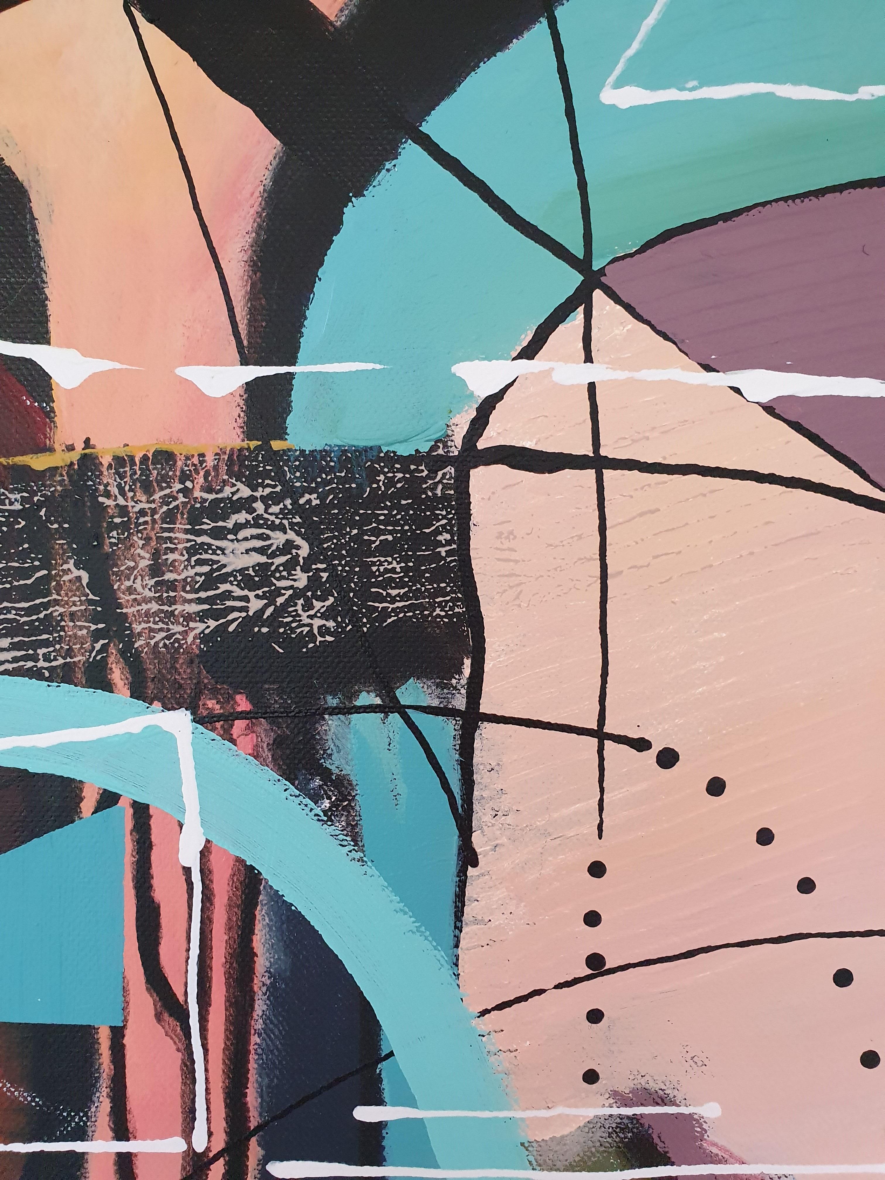 Painting, Modern, Abstract, Colorful, Contemporary, Invest, Artwork, Original For Sale 3