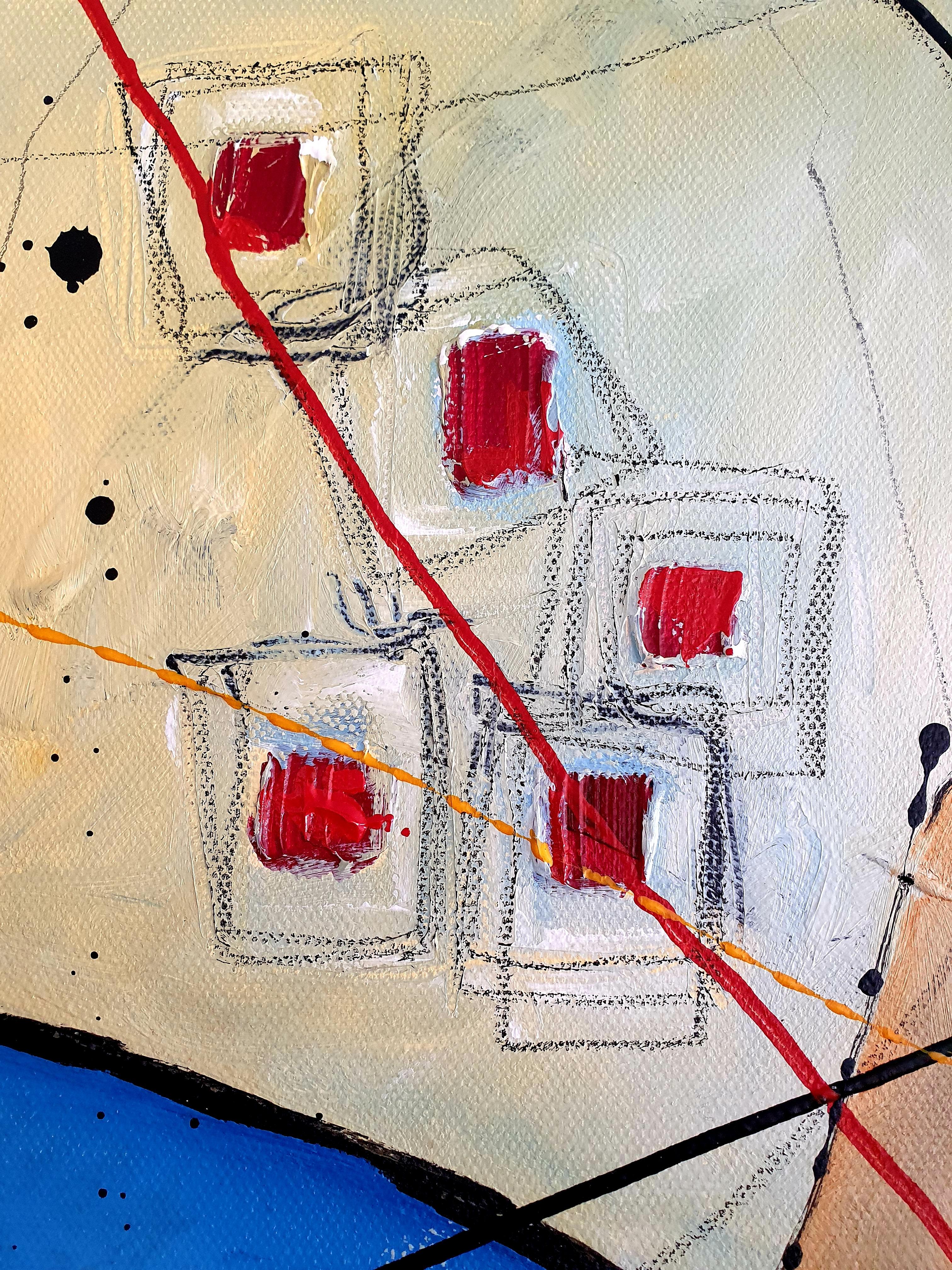 Painting, Modern, Abstract, Colorful, Contemporary, Invest, Artwork, Original For Sale 5