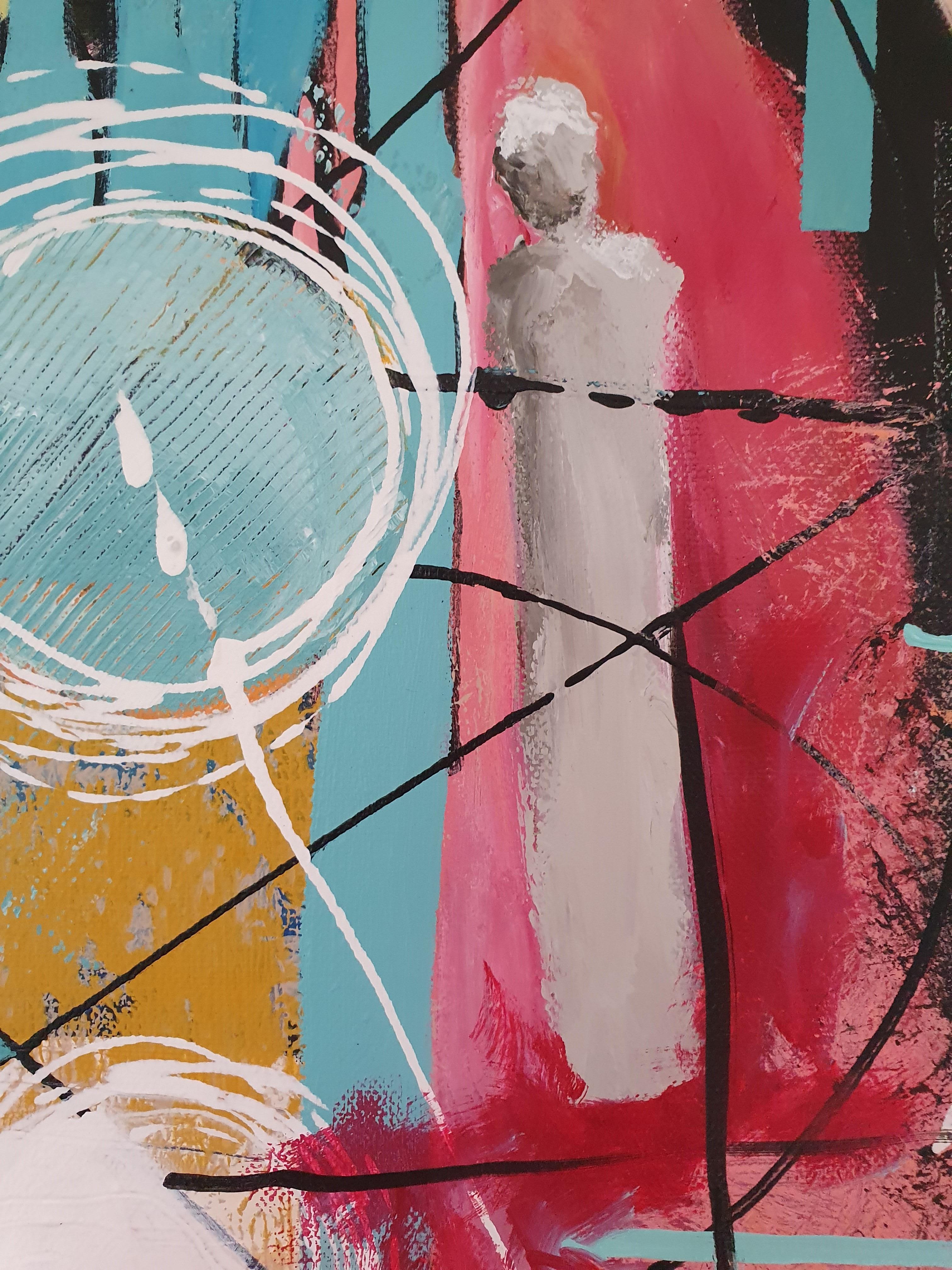Painting, Modern, Abstract, Colorful, Contemporary, Invest, Artwork, Original For Sale 5