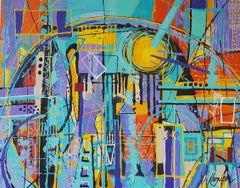 Painting, Modern, Abstract, Colorful, Contemporary, Invest, Artwork, Original