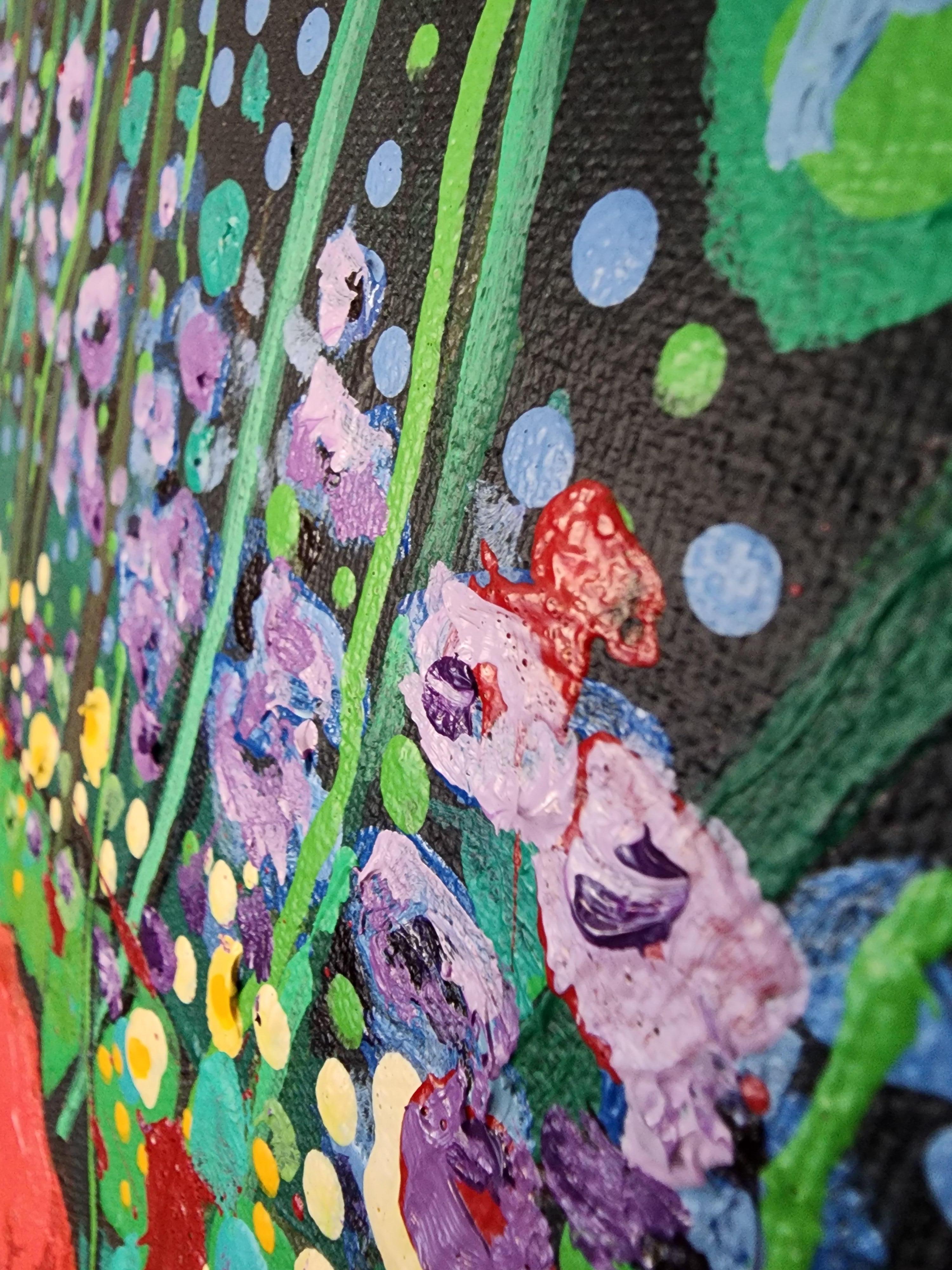 Pops of Poppies Landscape Floral Colorful Flowers Nature Mother Earth en vente 7
