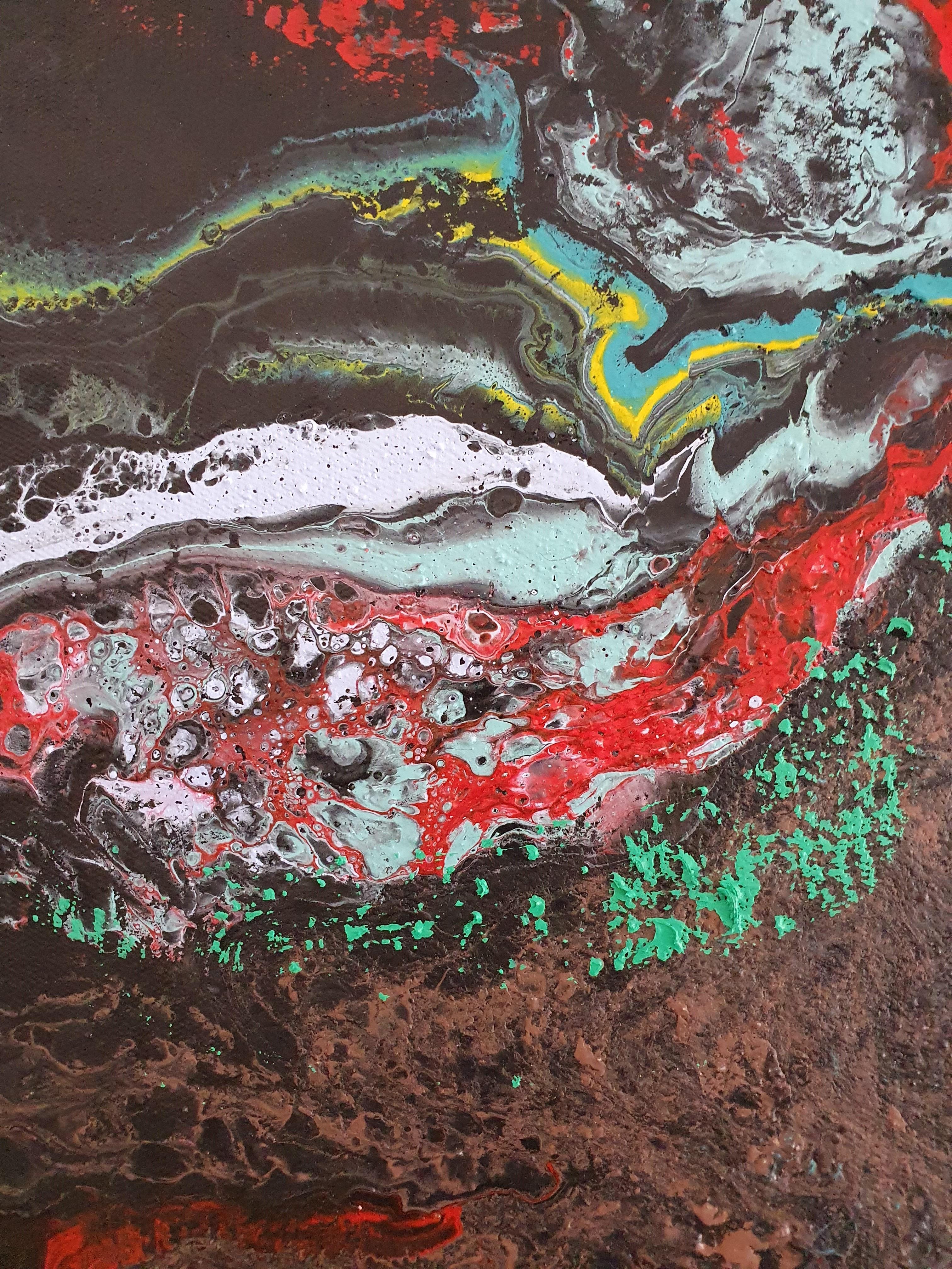 Portrait Painting Contemplation Africa Bold Flow Dream Striking Investment Gold For Sale 1