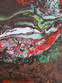 Portrait Painting Contemplation Africa Bold Flow Dream Striking Investment Gold