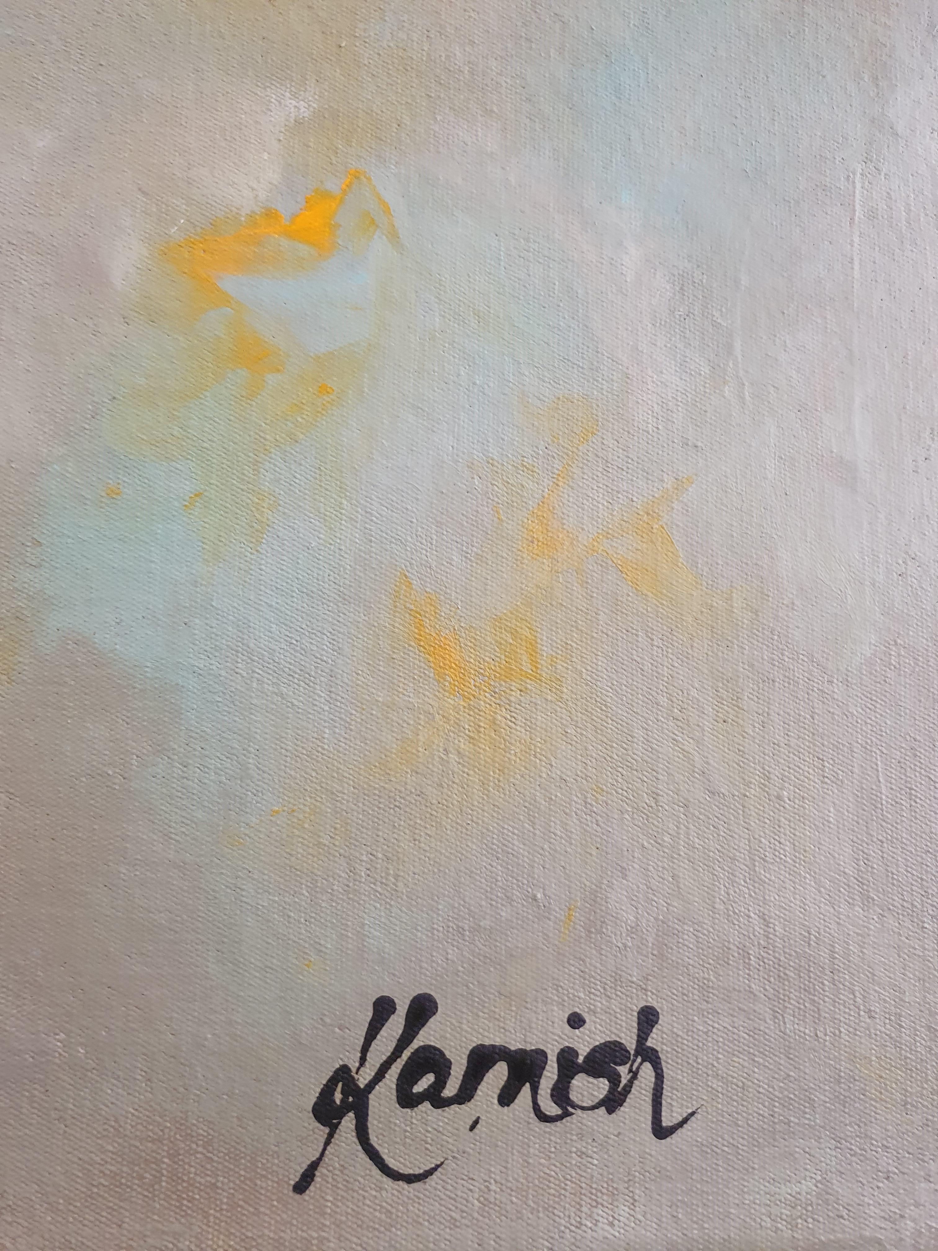 Portrait Painting Contemplation Africa Bold Flow Dream Striking Investment Gold For Sale 2