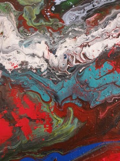 Portrait Painting Longing Africa Bold Flow Desire Striking Invest Gold Sensual