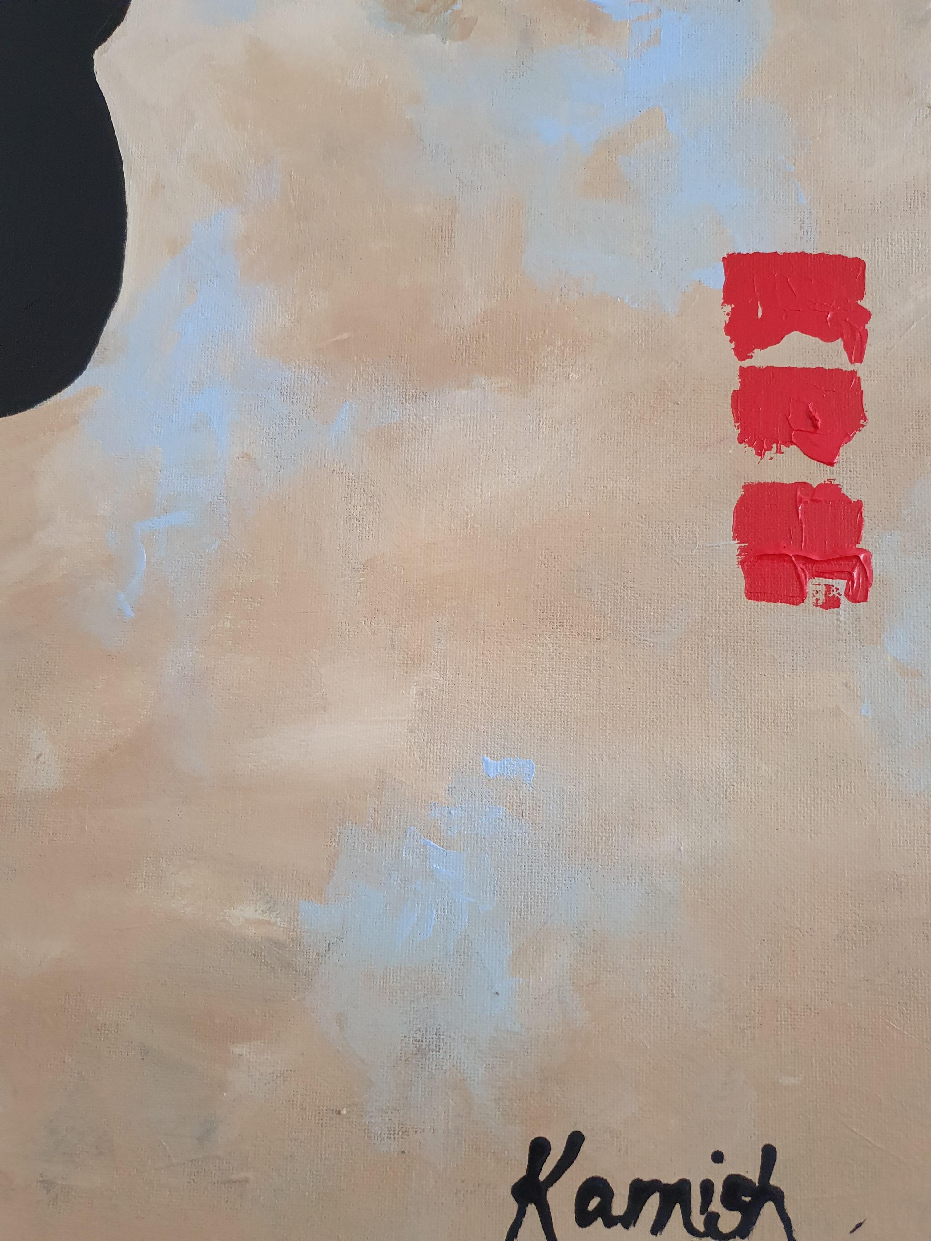 Portrait Painting Longing Africa Bold Flow Desire Striking Invest Gold Sensual For Sale 3