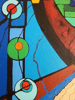 Quintessence, Power, Freedom, Abstract, Rhino, Africa, Geometric, Color, Invest