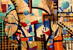 Slow Down - Large Abstract Calming Warm Invest Contemporary Striking