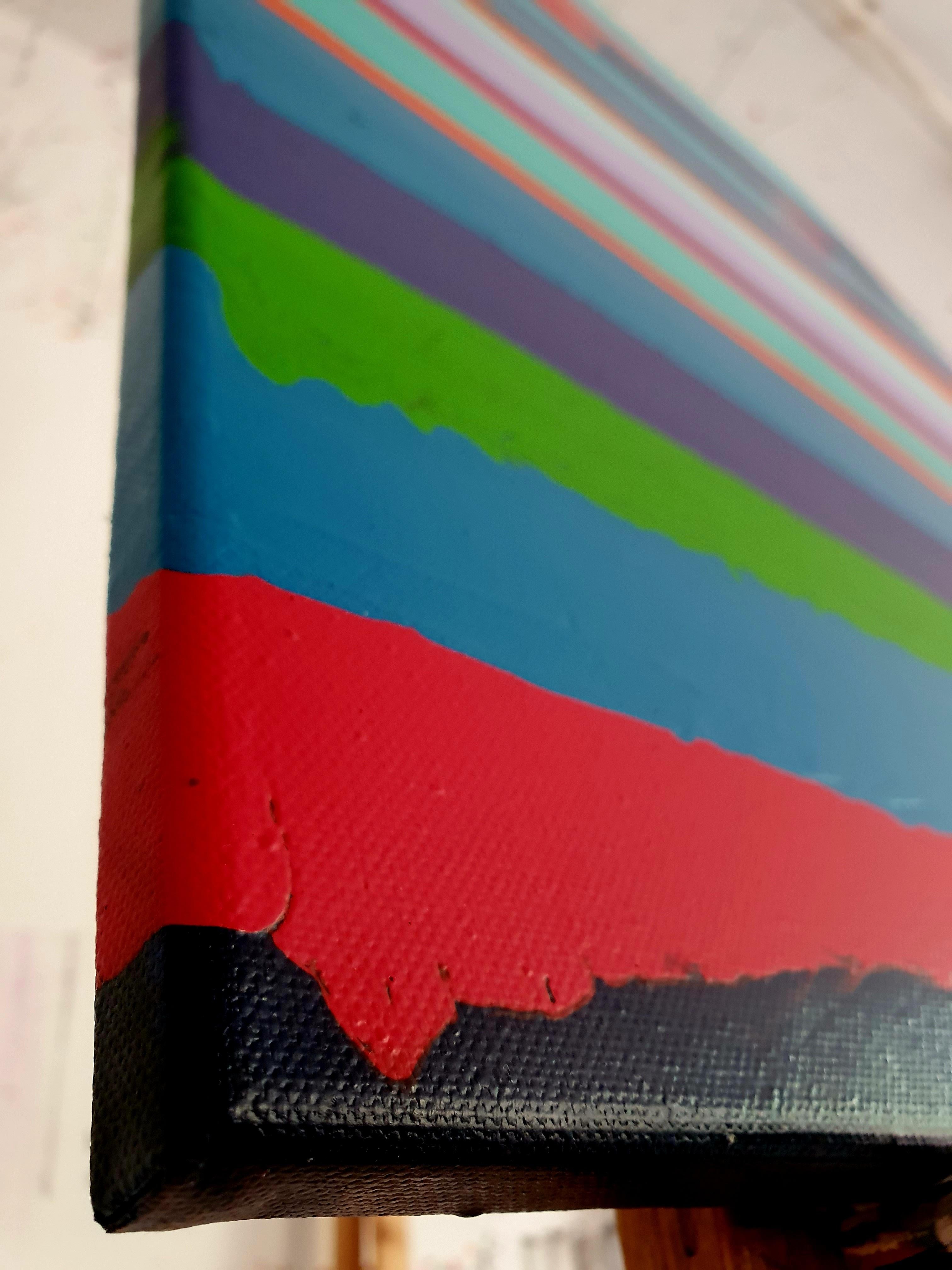 Solitude - Minimalism, Art Deco, Abstract, Bold, Invest, Colorful, Statement For Sale 3