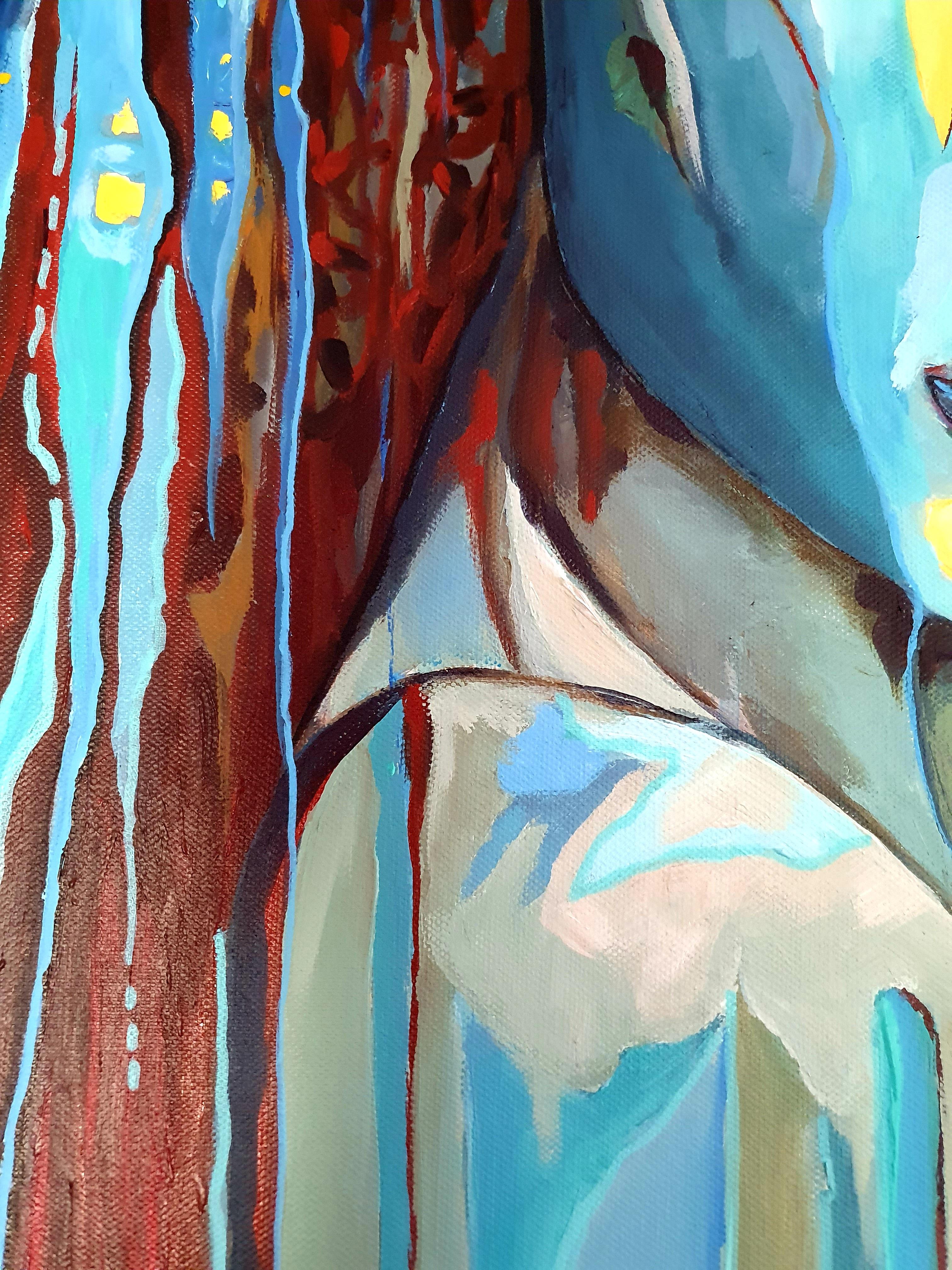 Title: Starry starry night

Portrait, Painting, Abstract, Intense, Muse, Contemporary, Invest, Van Gogh

STARRY NIGHT - Van Gogh's Muse?

This soulful artwork reflecting Van Gogh's Starry night, transports one to a time filled with freedom,