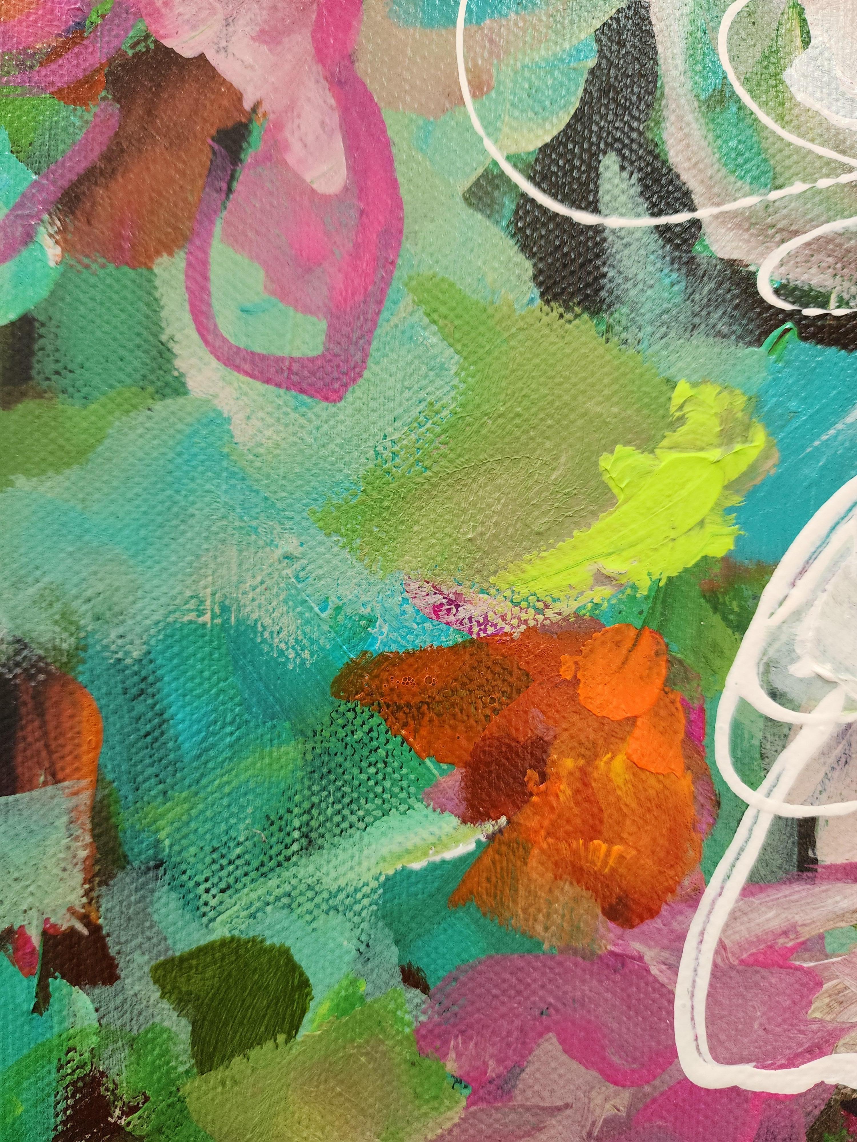 Title: Treasure Trove in Bloom

Still-life Painting Floral Vase Colorful Flower Original Contemporary Investment One-of-a-kind Original Artwork 

You can buy yourself flowers!

This piece bursts with vibrant energy and the joyous expression in a
