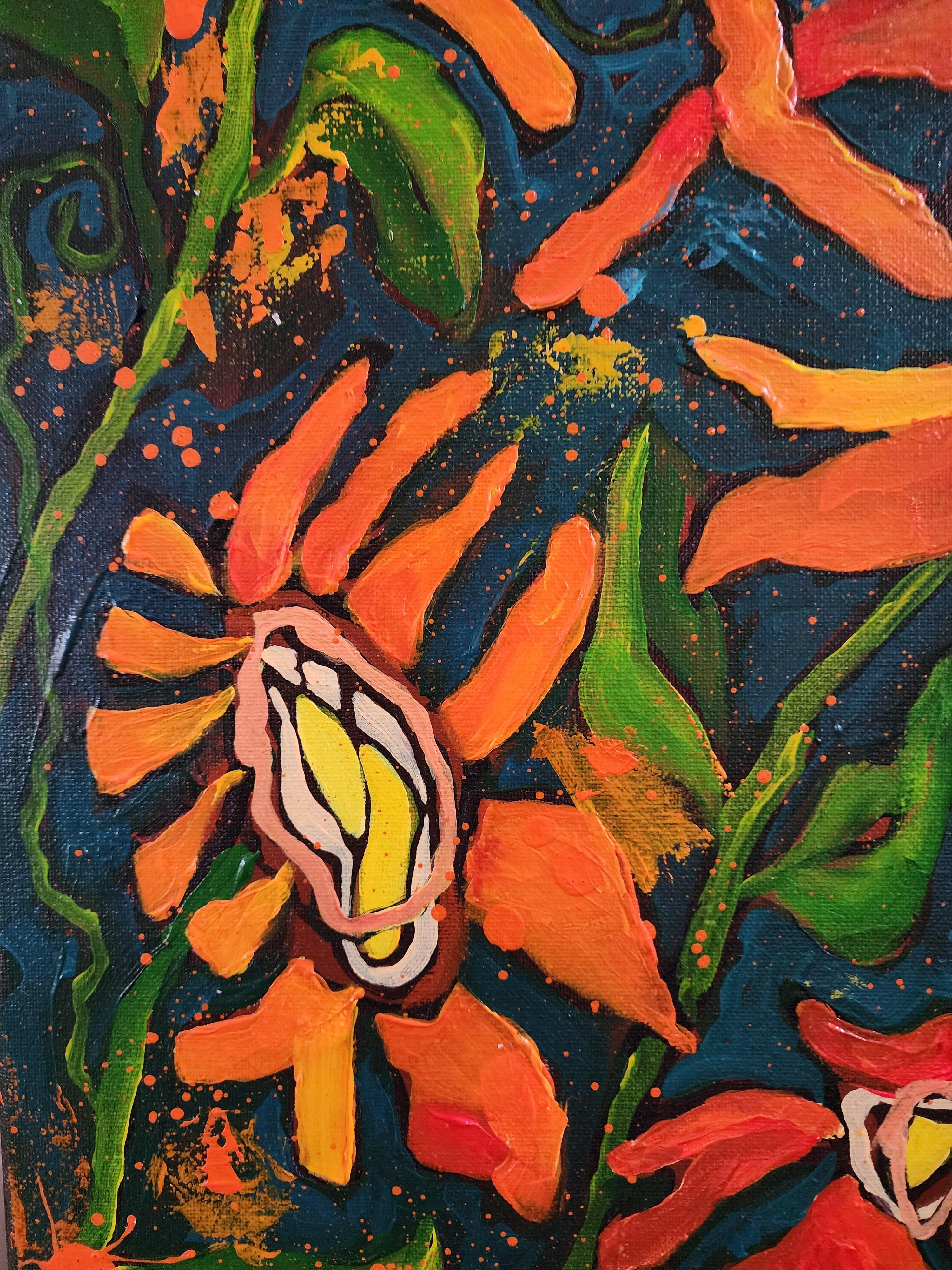 Title: Sunshine in Flight

Large Artwork Sunshine Painting Freedom Bold Statement Orange Contemporary Abstract Invest Joy

Sunshine in flight, is a statement piece, inviting the viewer to connect to abundant energy and to bring bright beauty into