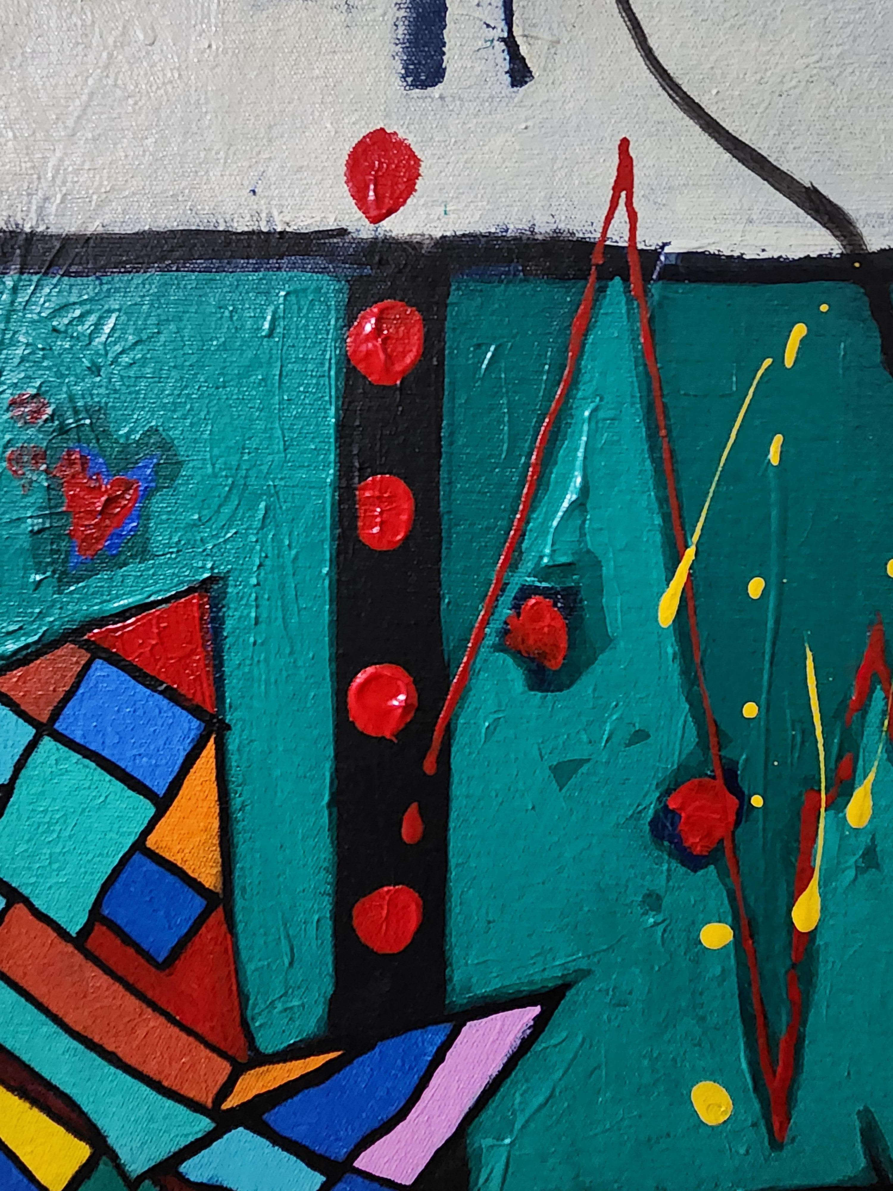 Tapestry of a Beautiful Life - Extra Large Striking Investment Abstract Humanity For Sale 9