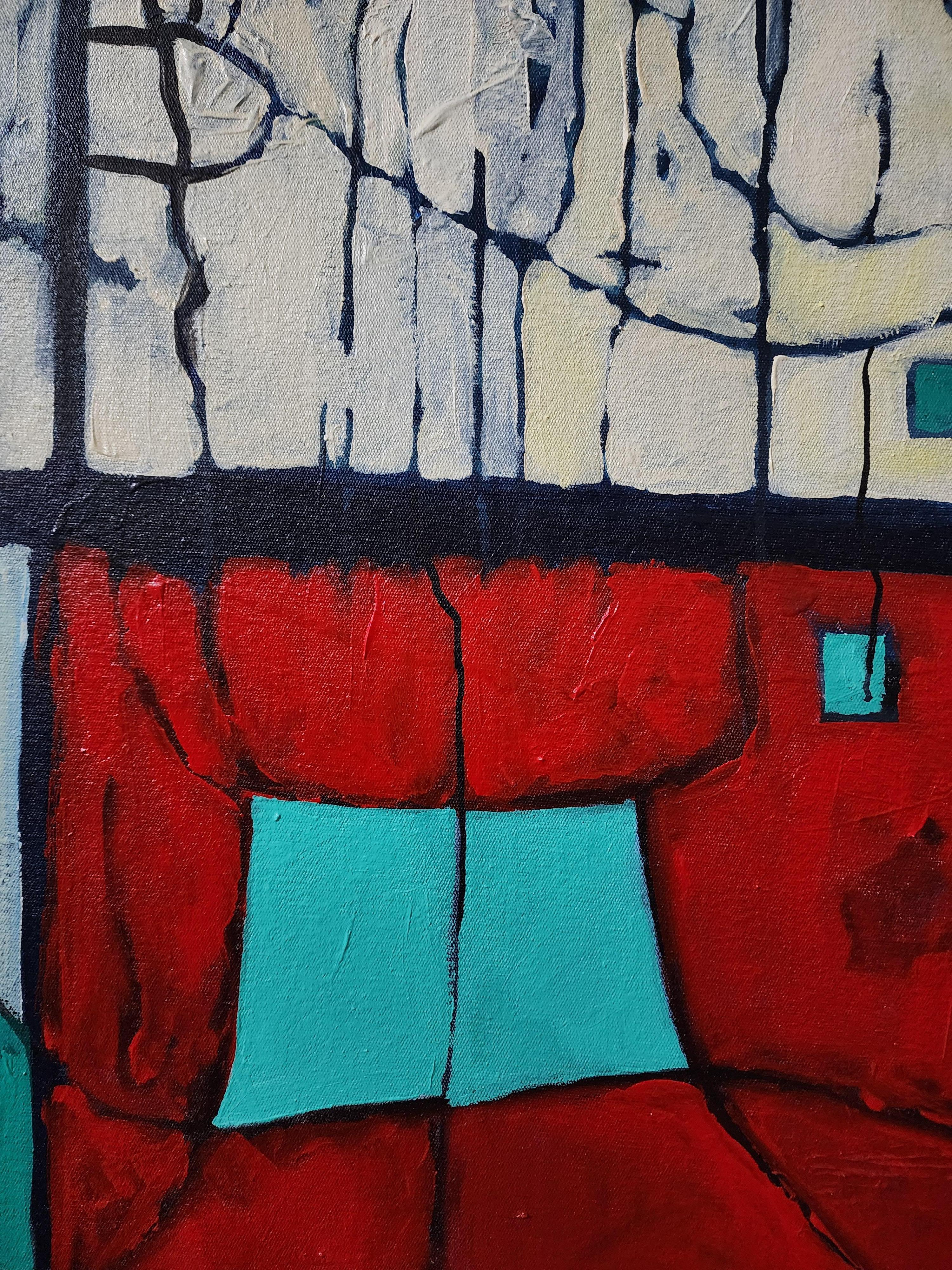 Tapestry of a Beautiful Life - Extra Large Striking Investment Abstract Humanity For Sale 11