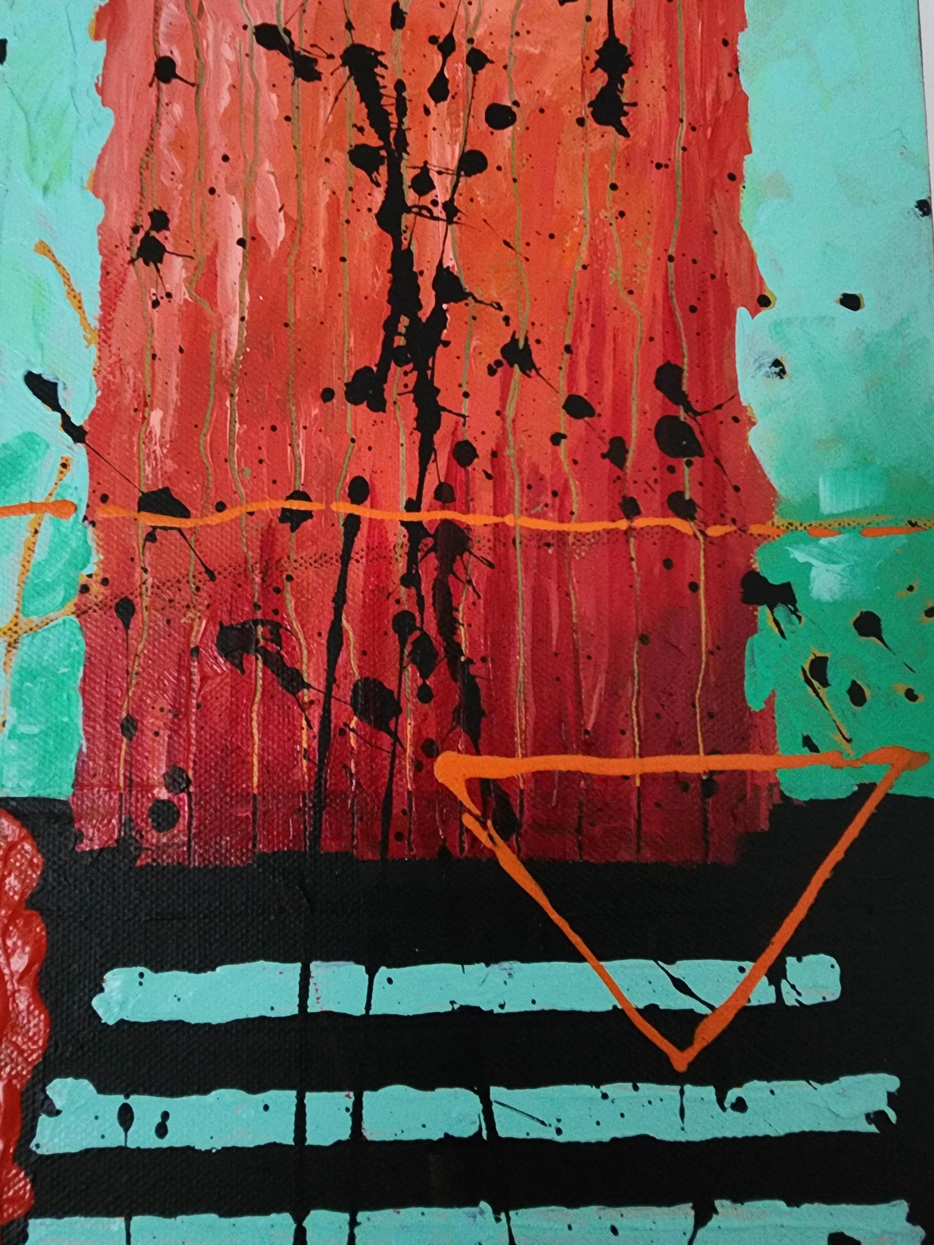The Guardians Journey of Joy - Contemporaneo, Astratto, Esclusivo, Pezzo unico in vendita 6