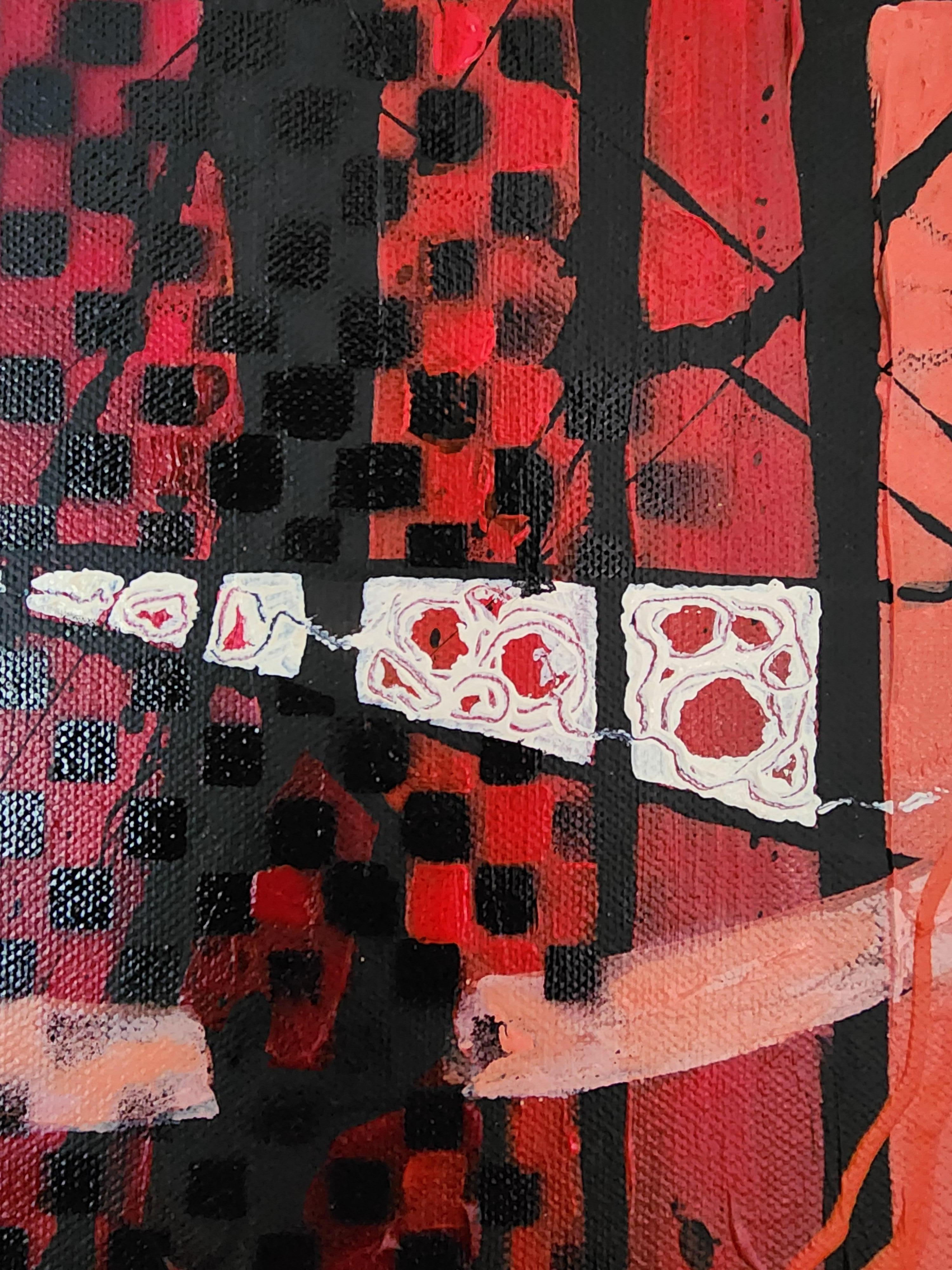 The Guardians Journey of Joy - Contemporaneo, Astratto, Esclusivo, Pezzo unico - Painting Espressionismo astratto di Karnish Art