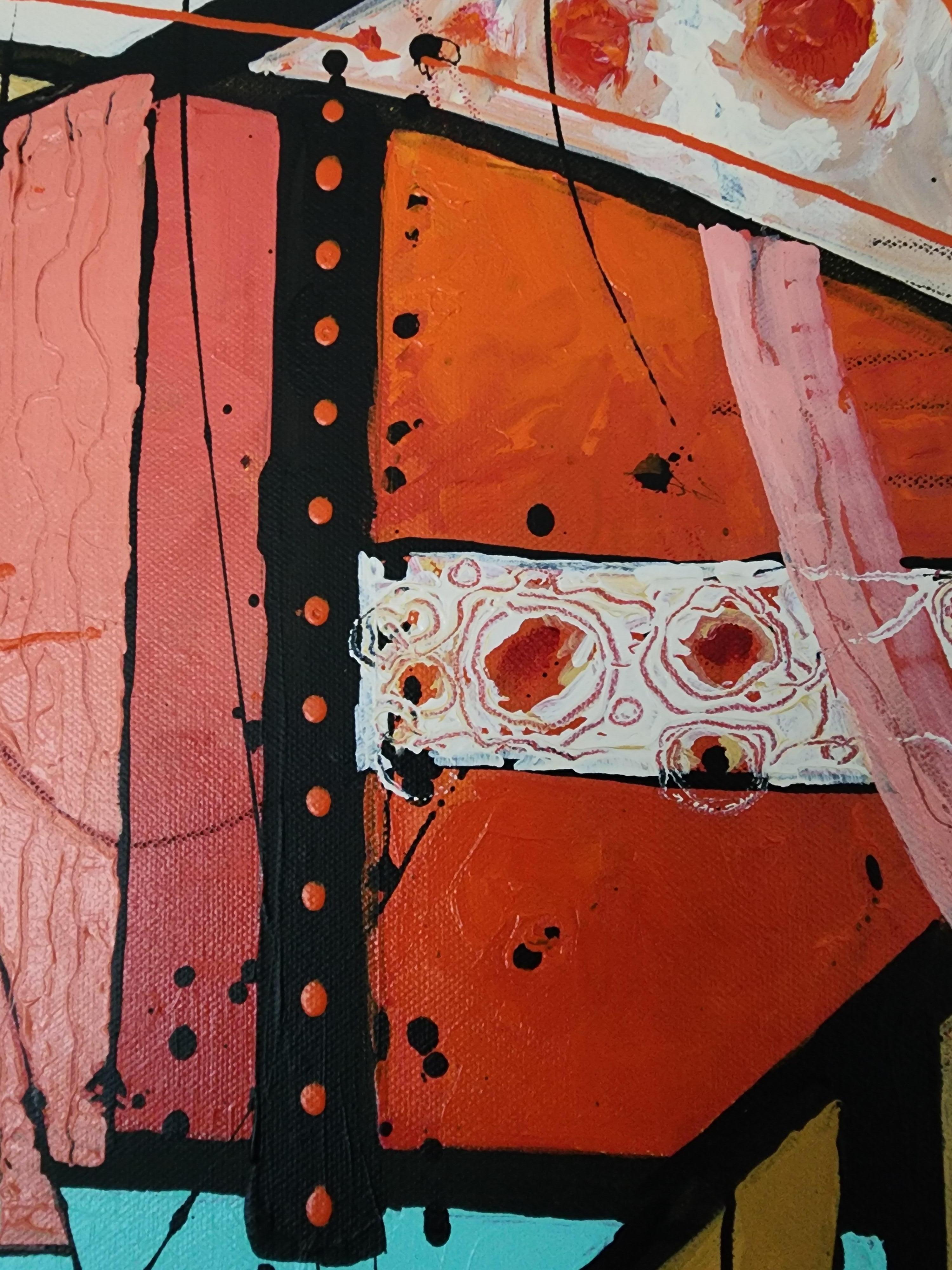The Guardians Journey of Joy - Contemporaneo, Astratto, Esclusivo, Pezzo unico in vendita 4