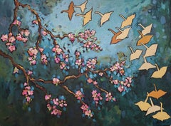 Donde la luz toca mi alma: Pintura original de paisajes, flores, piezas únicas